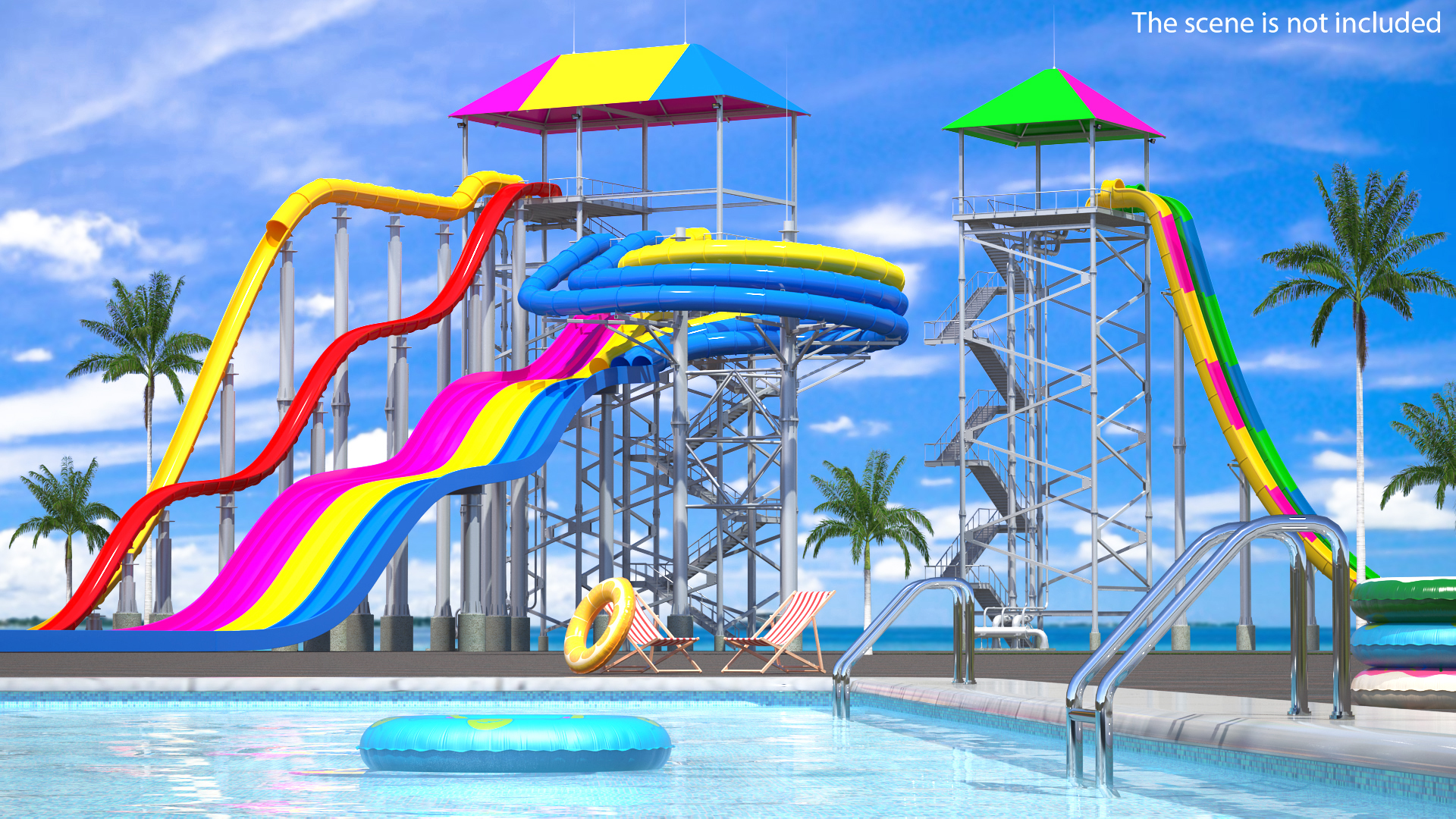 Water Slides 3D