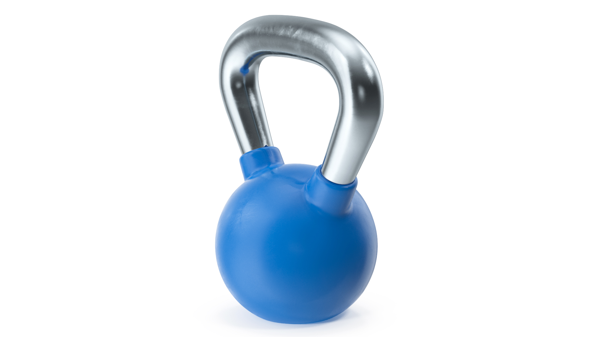 3D Strength Training Vinyl Coated Kettlebell 16kg