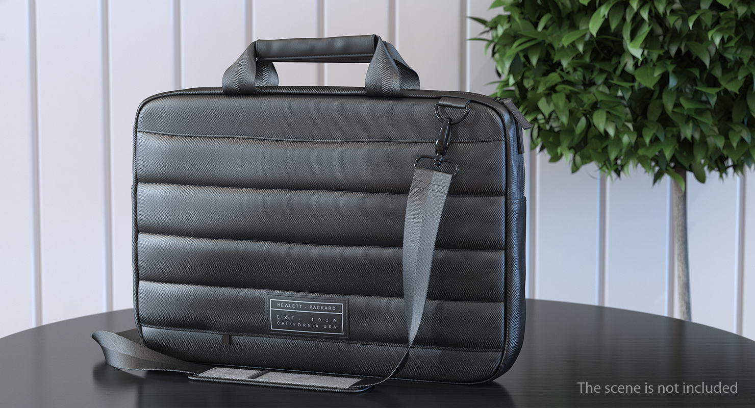 3D Laptop Bag HP model