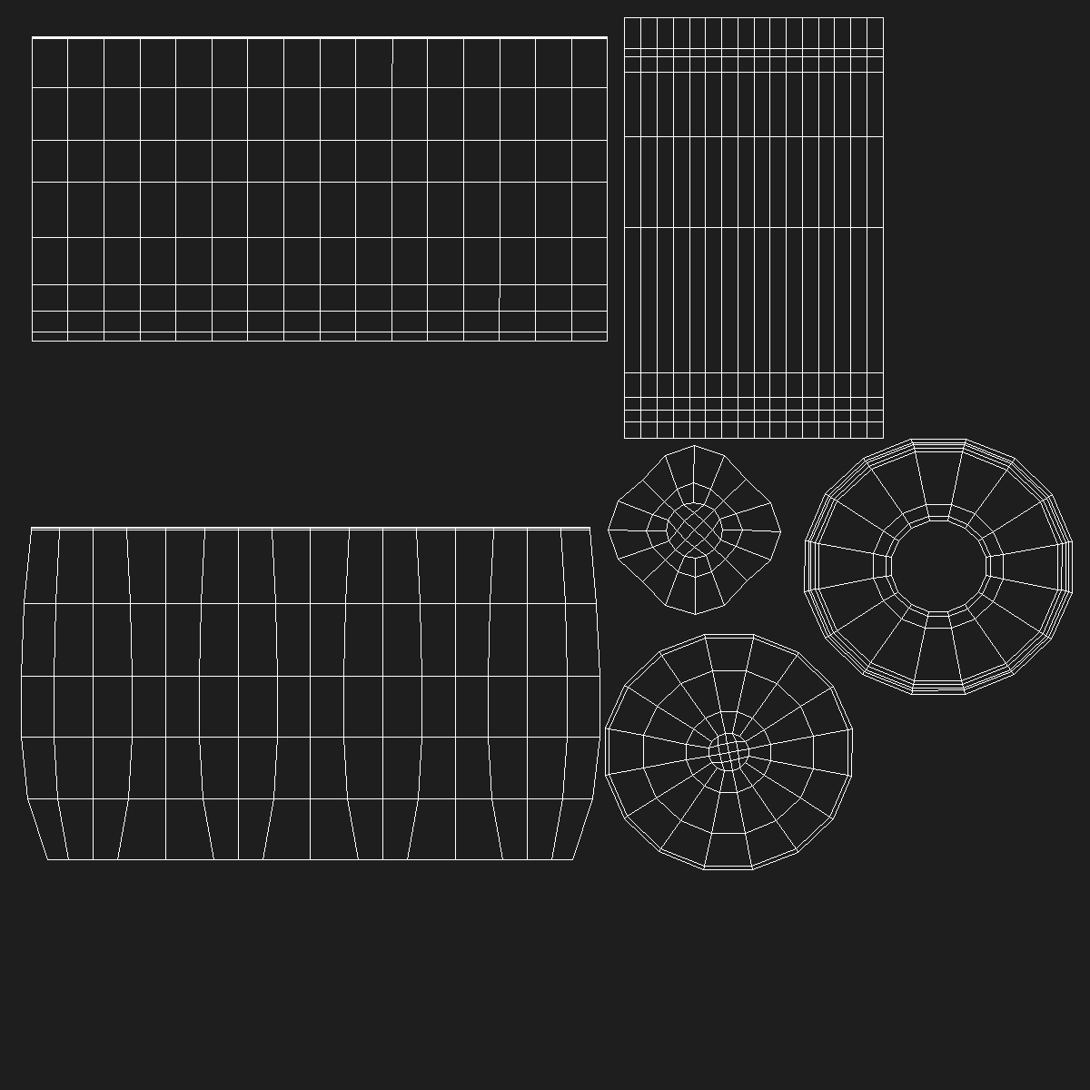 3D Commercial Dishwasher with Dishes model