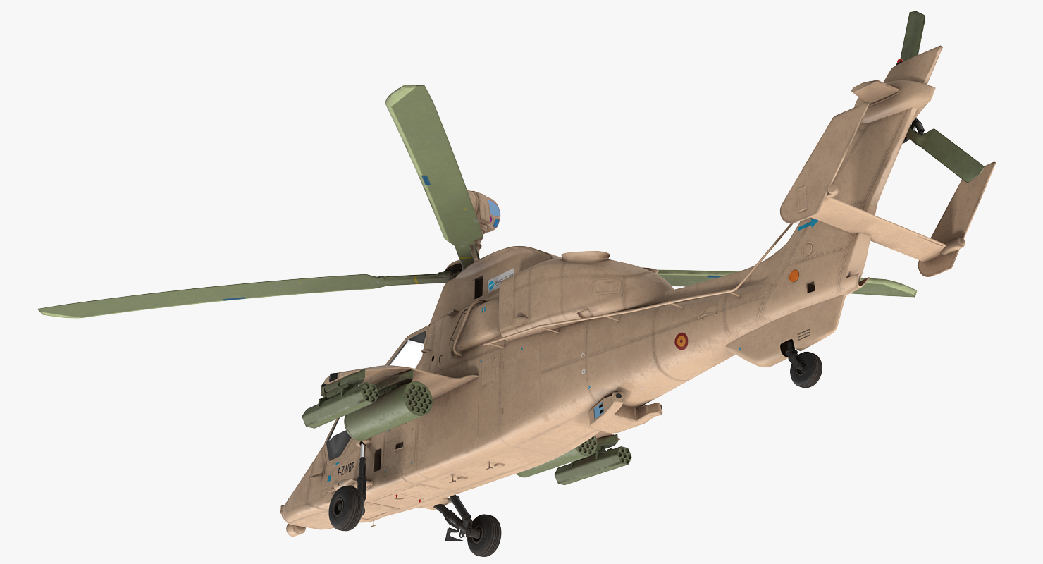 3D Eurocopter Tigre EC665 Spain model