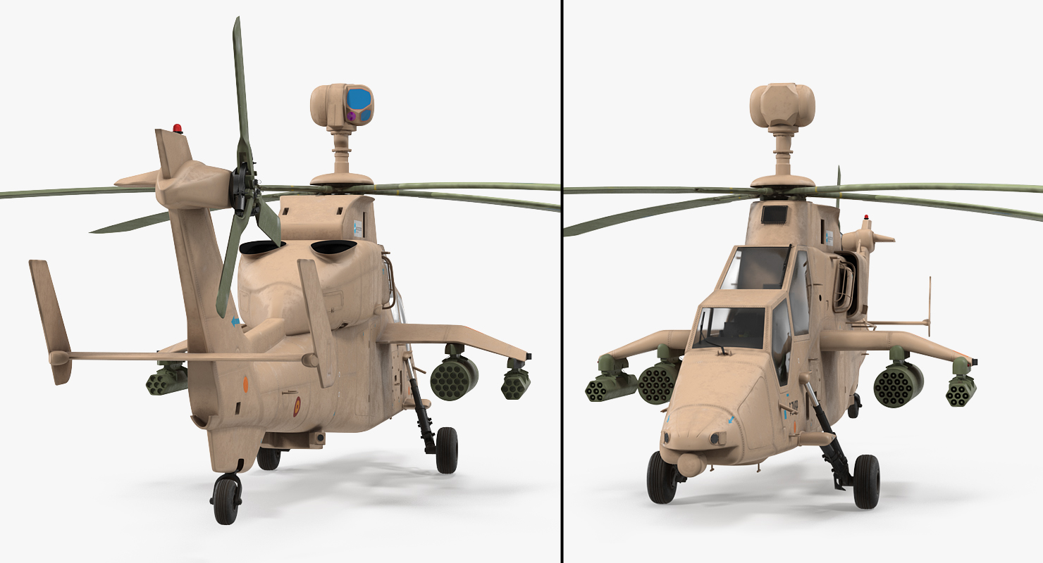 3D Eurocopter Tigre EC665 Spain model