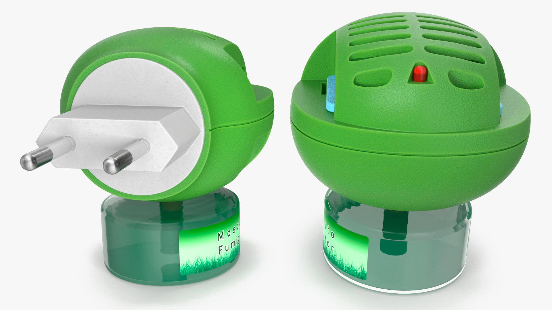 3D Mosquito Fumigator Device Green