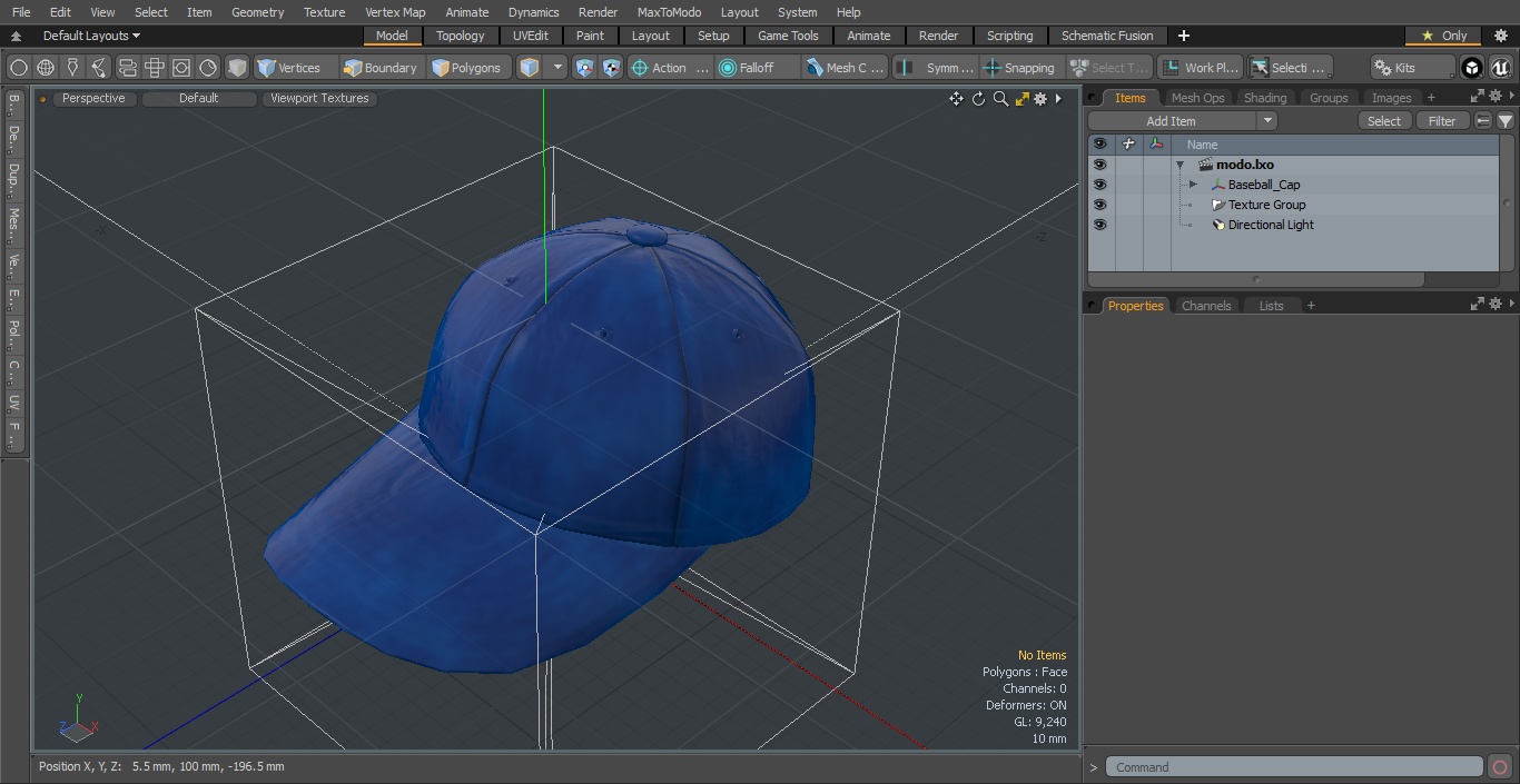 Baseball Cap 3D