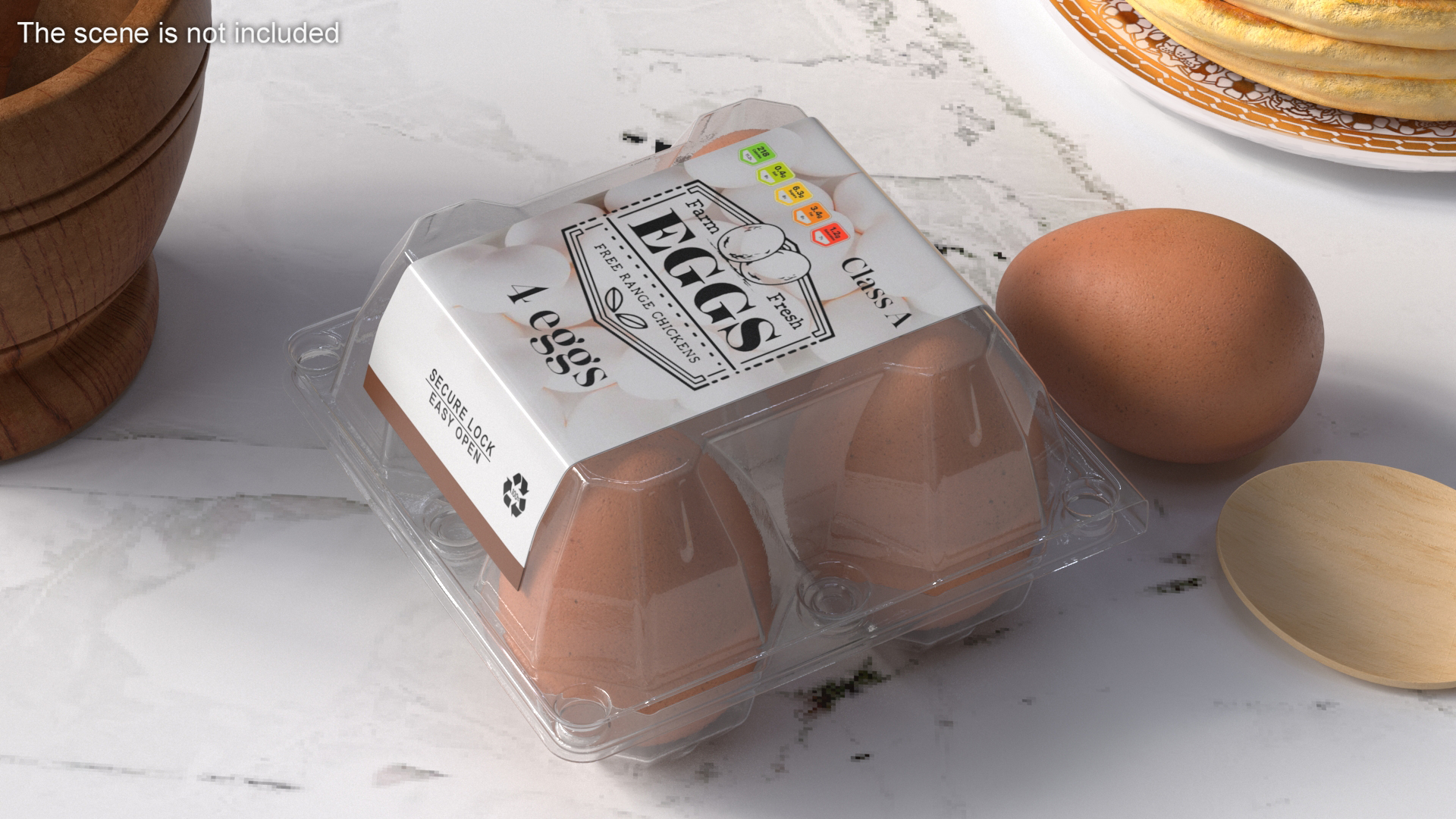 3D Egg Plastic Packaging