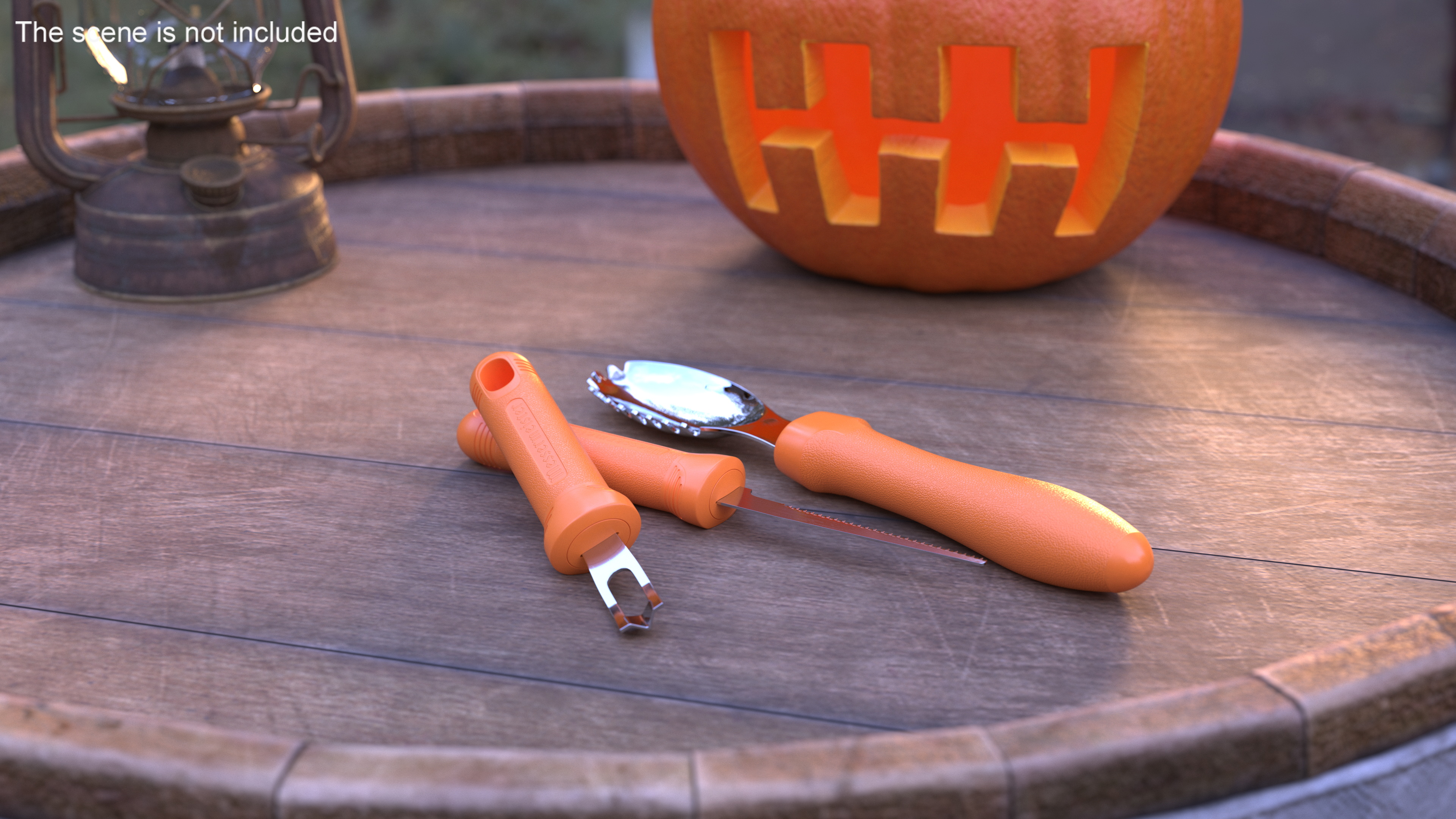 Pumpkin Carving Kit 3D model