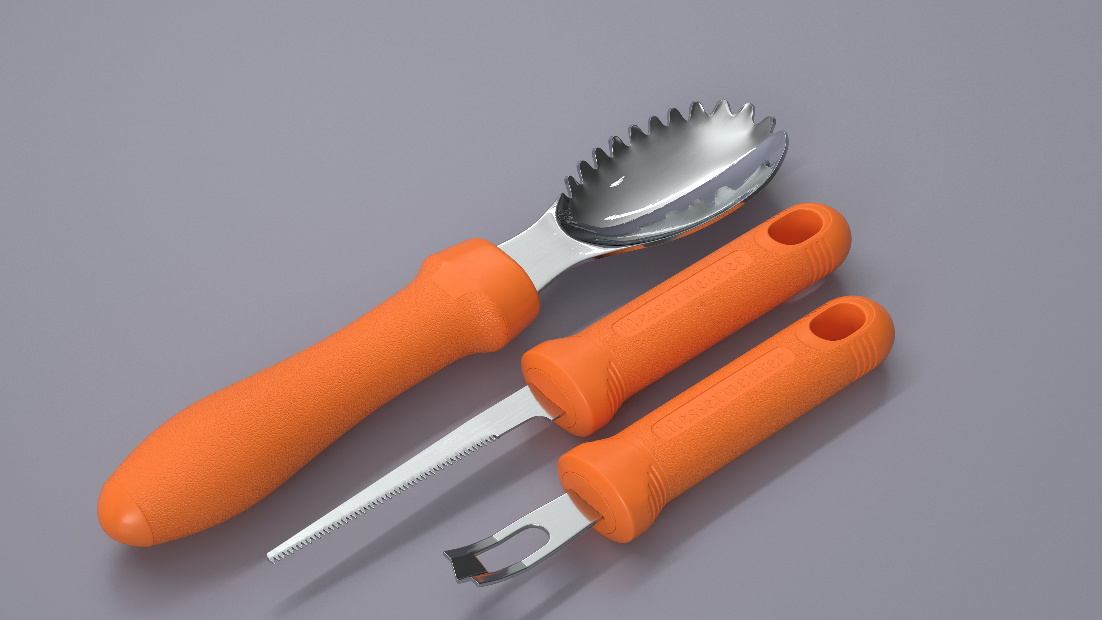 Pumpkin Carving Kit 3D model