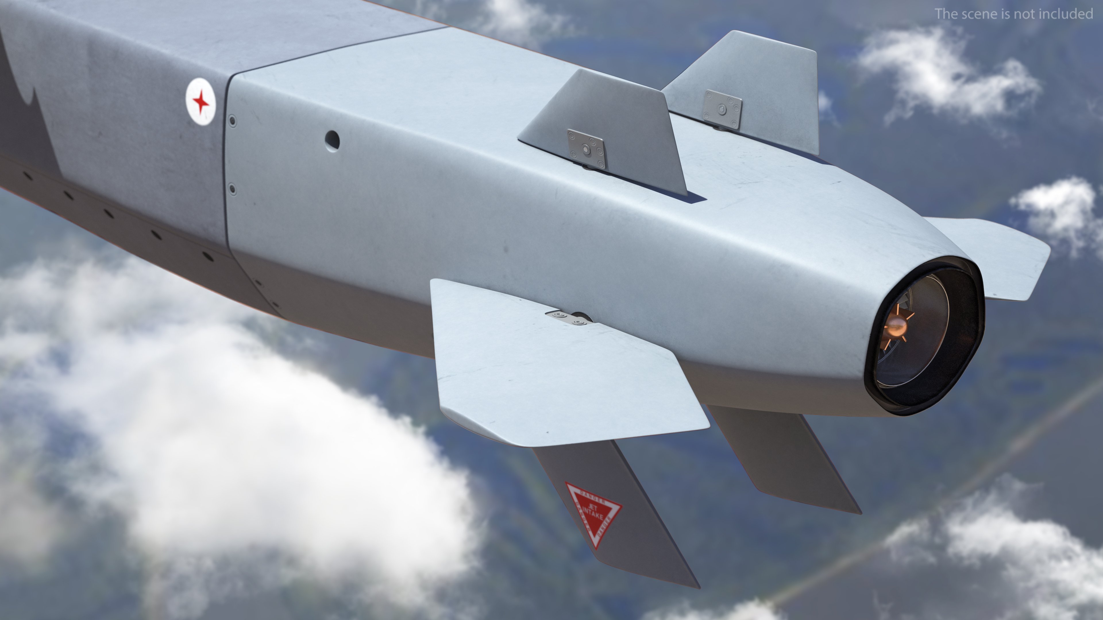 British French Air Launched Cruise Missile 3D