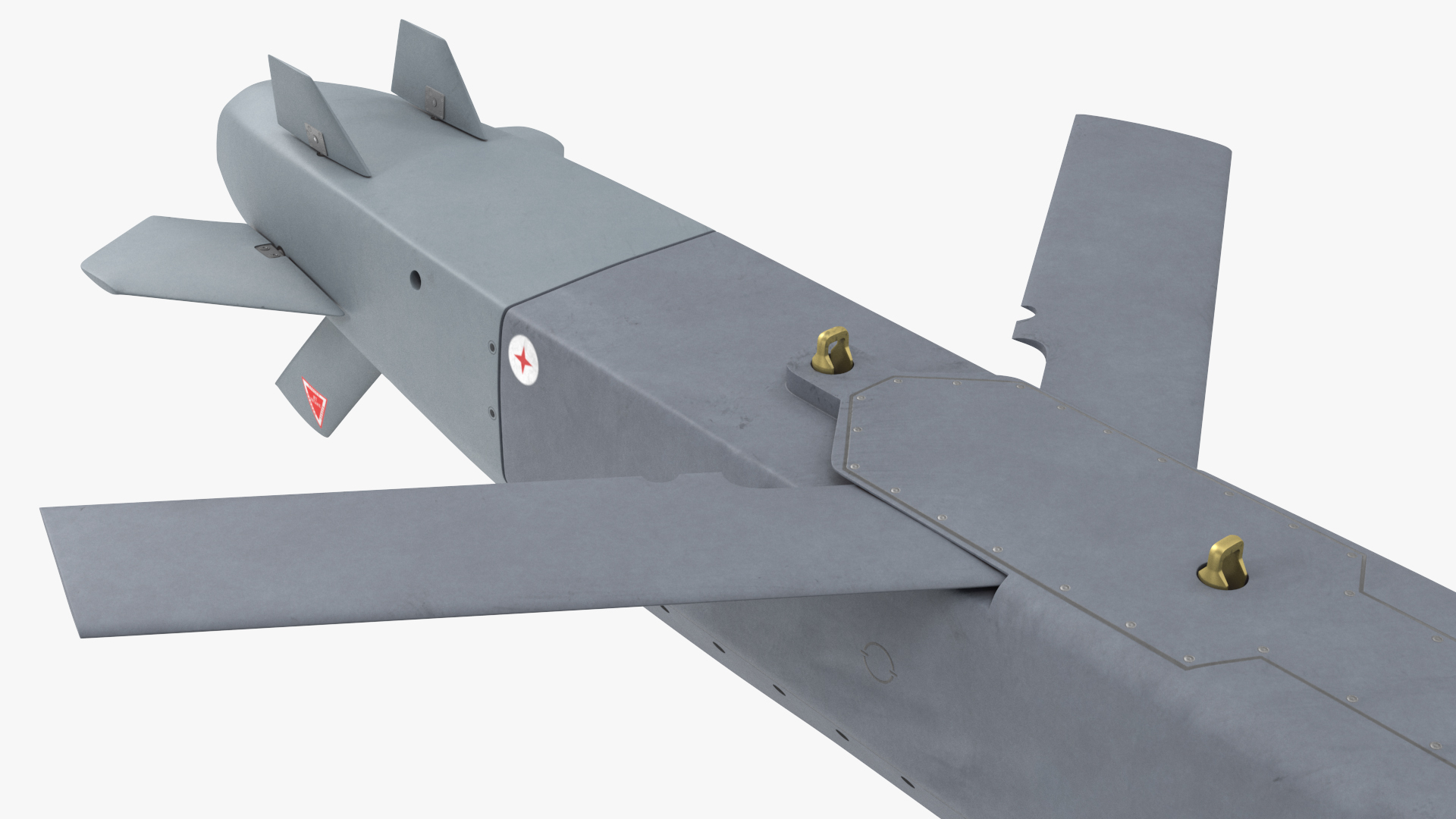 British French Air Launched Cruise Missile 3D