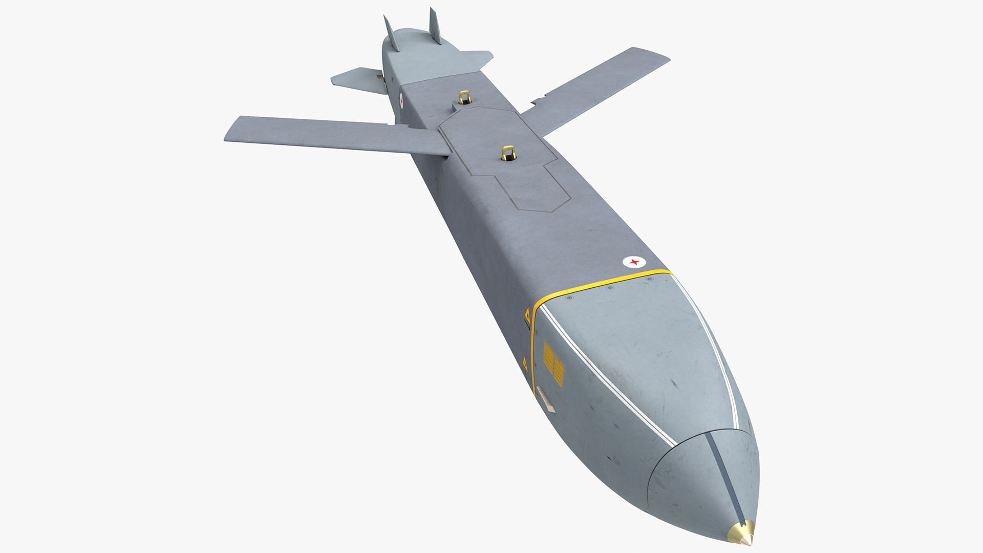 British French Air Launched Cruise Missile 3D