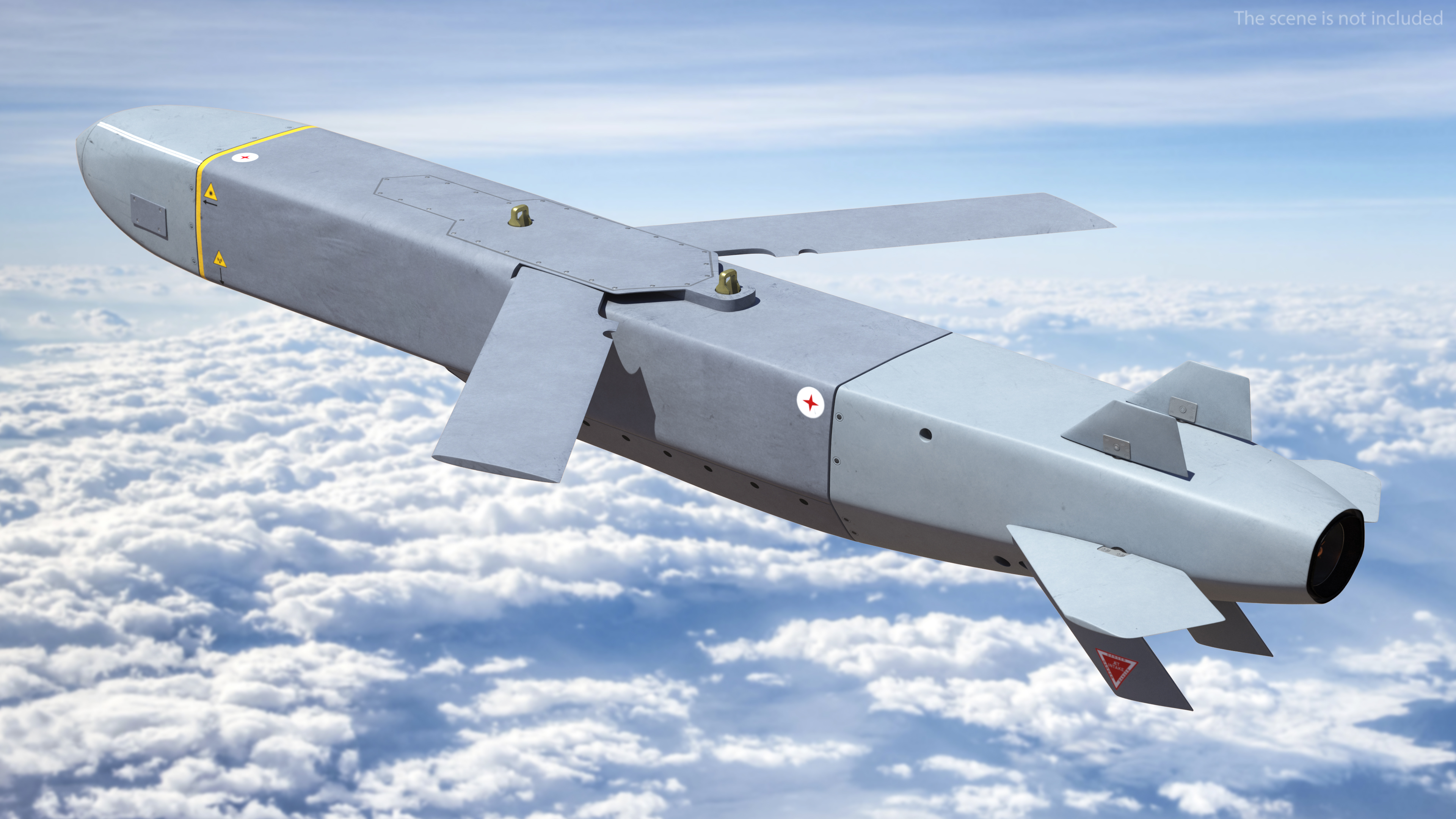 British French Air Launched Cruise Missile 3D