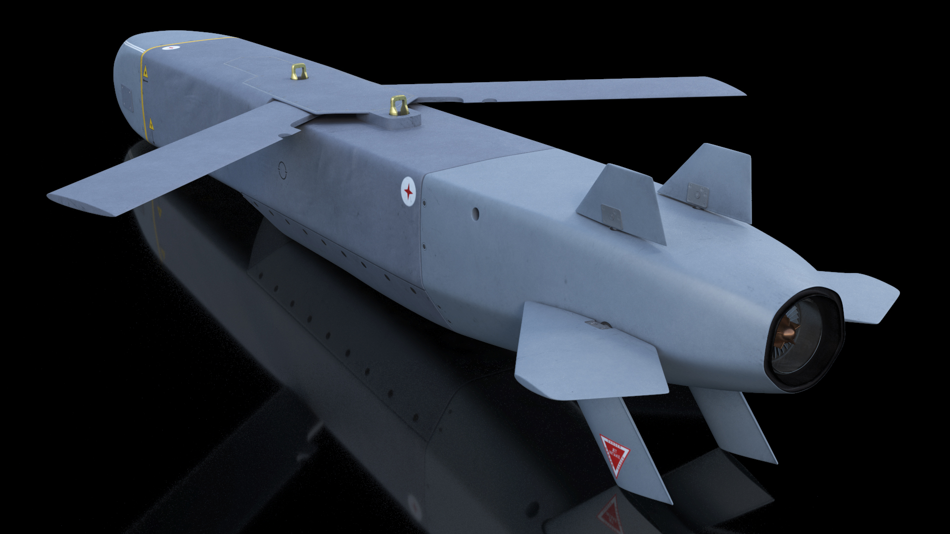 British French Air Launched Cruise Missile 3D