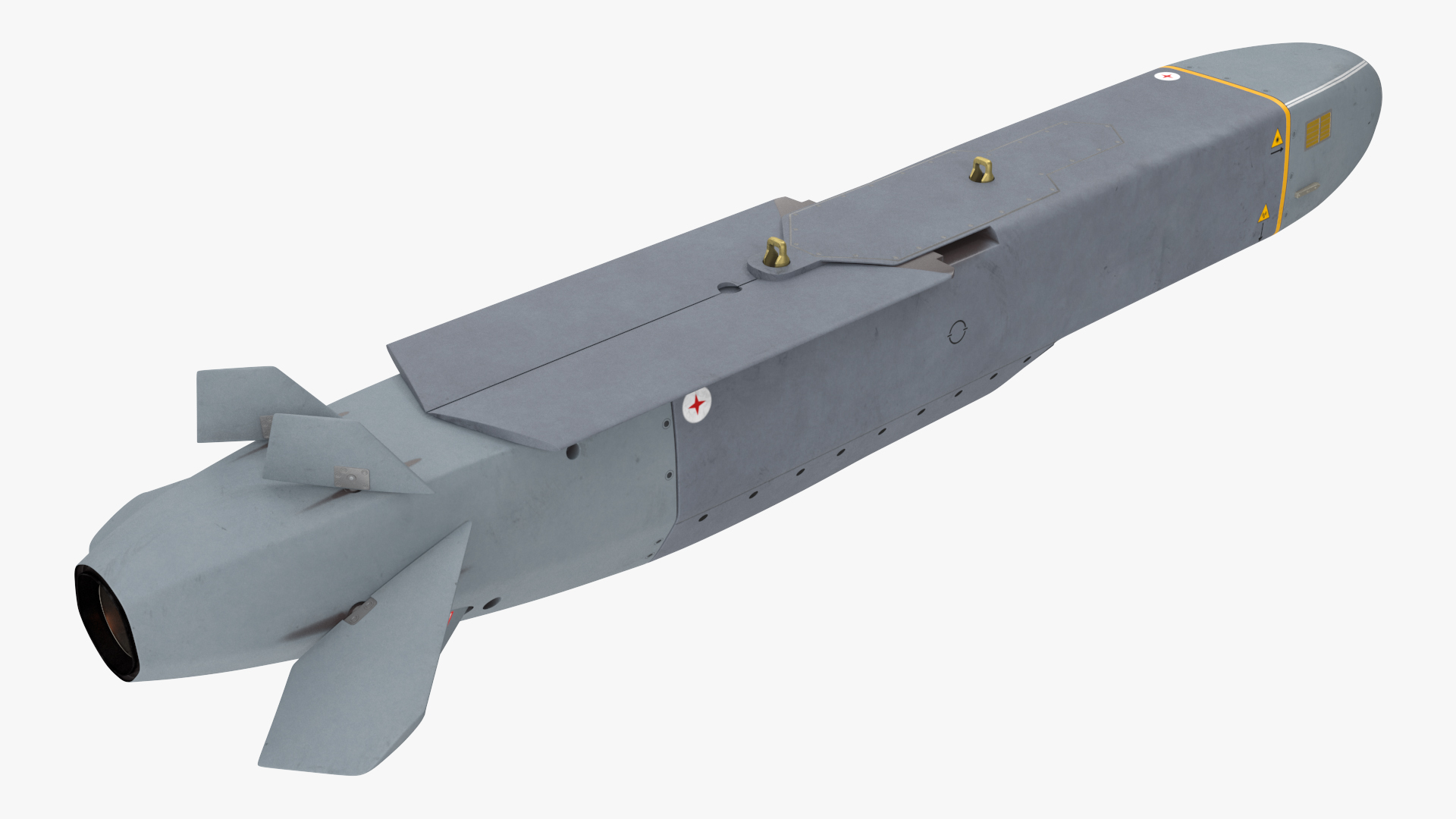 British French Air Launched Cruise Missile 3D