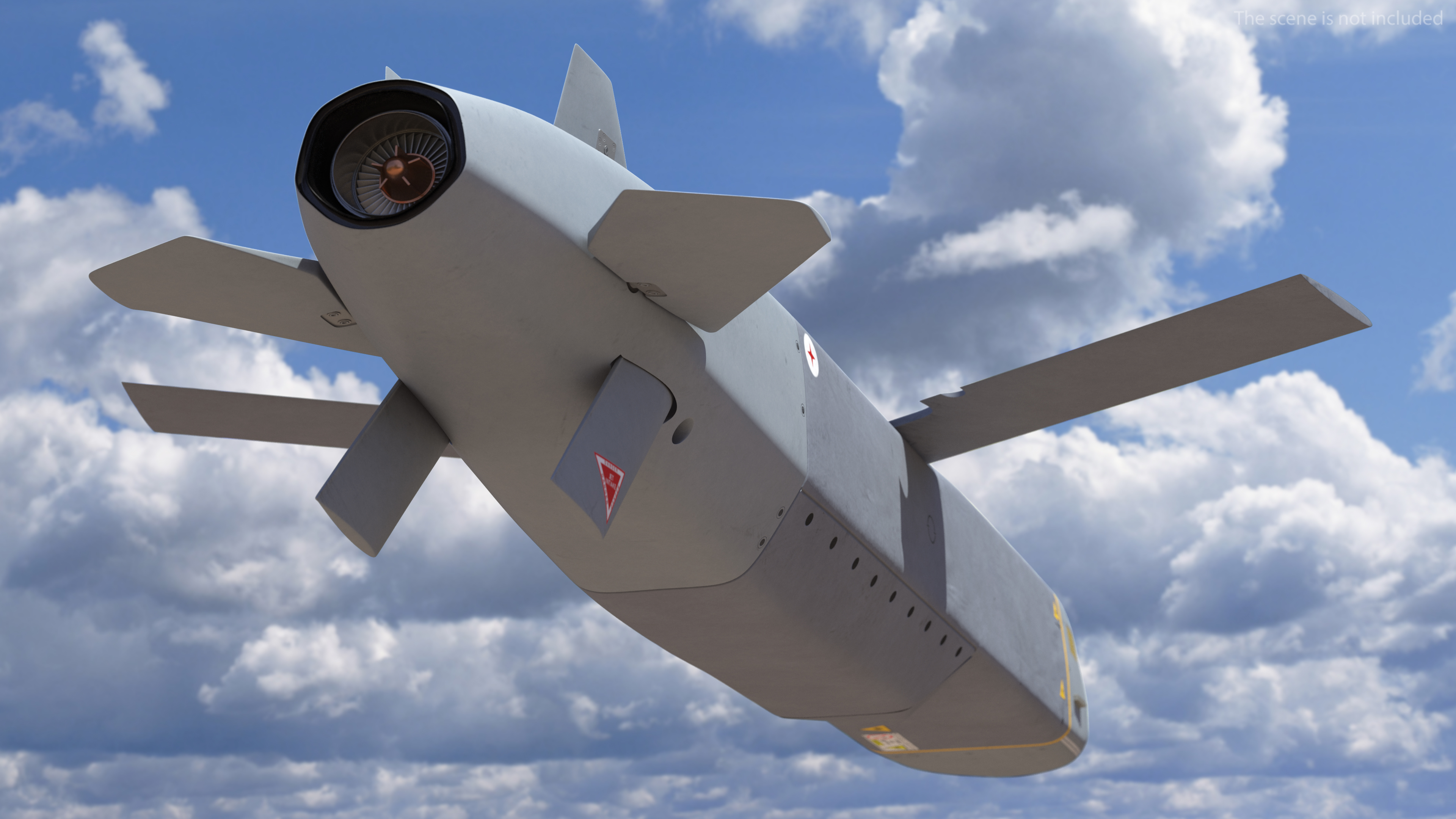 British French Air Launched Cruise Missile 3D