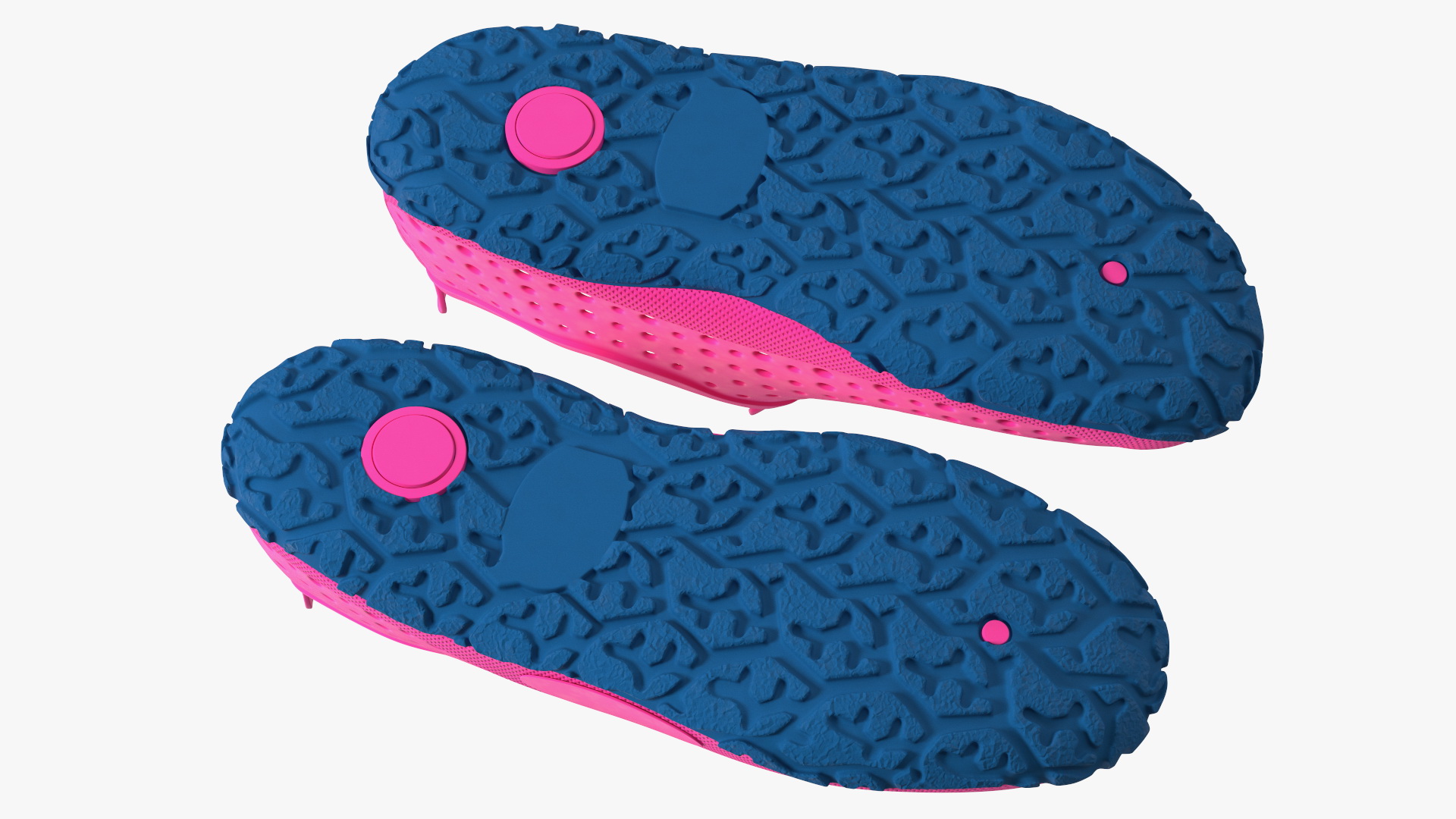 Swimming Pool Shoes Pink 3D model