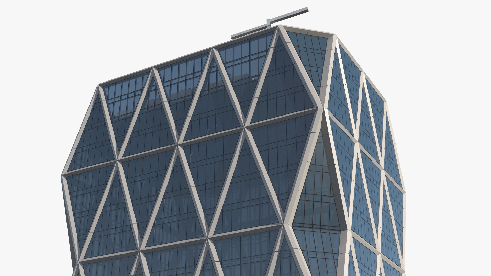 Fosters New York Hearst Tower 3D model