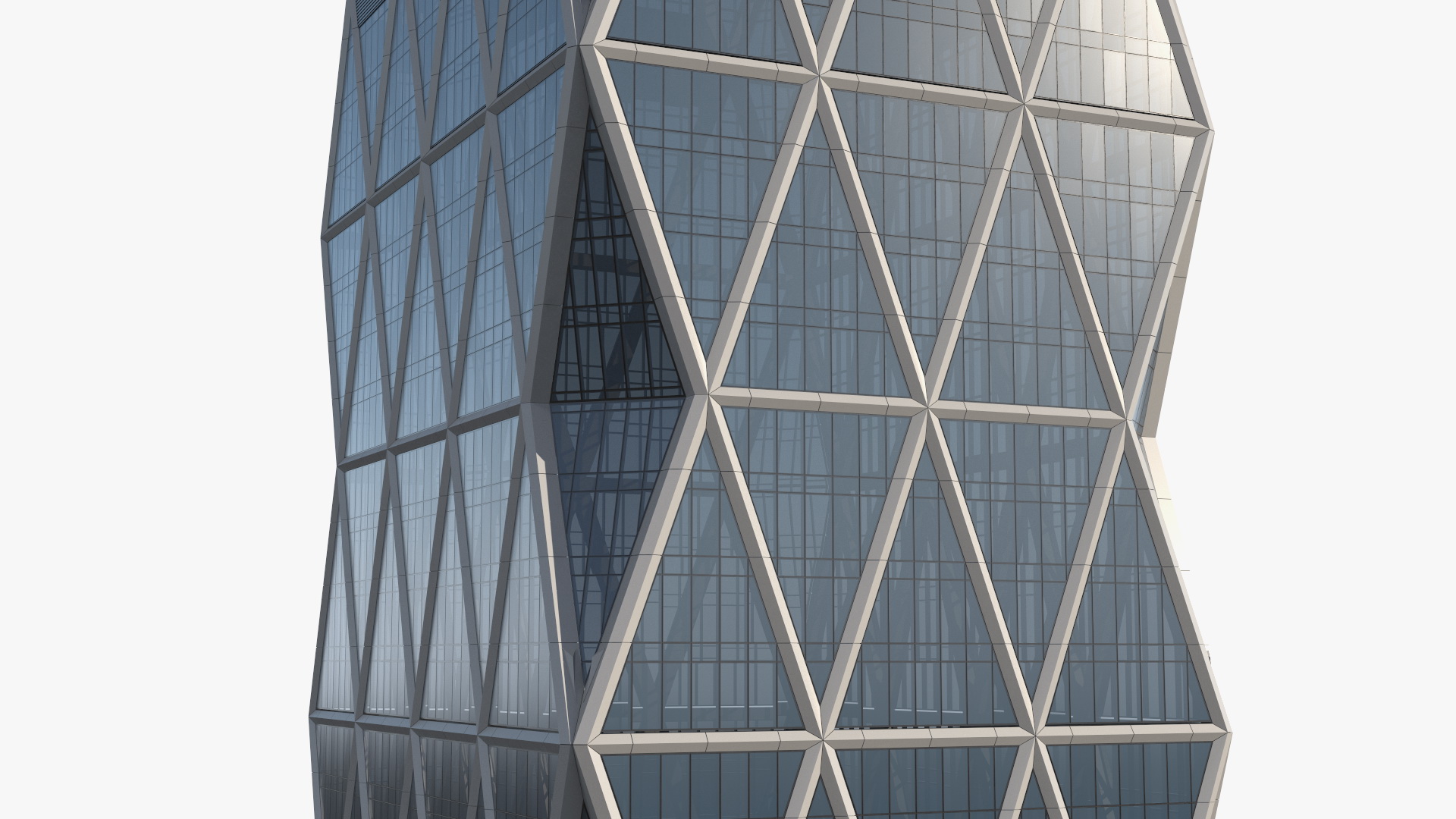 Fosters New York Hearst Tower 3D model