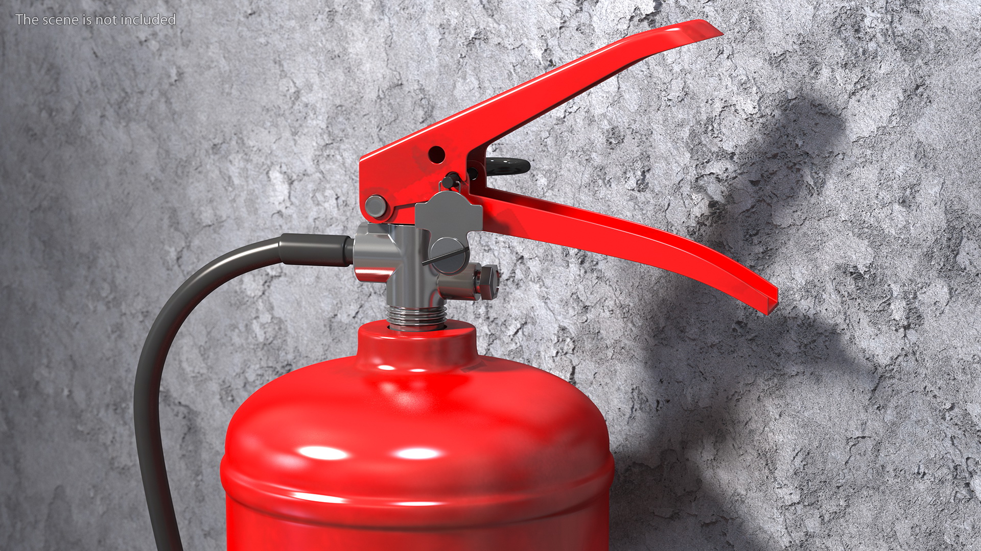 3D Heavy Duty Marine Bracket with Fire Extinguisher model