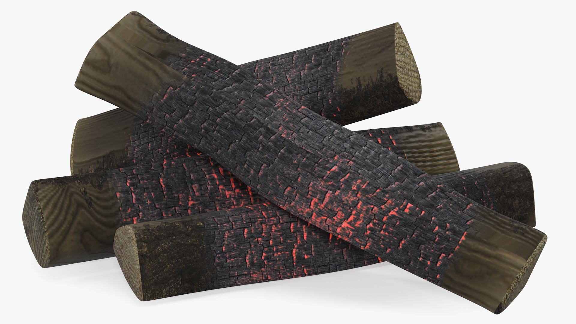 Firewood and Embers 3D model