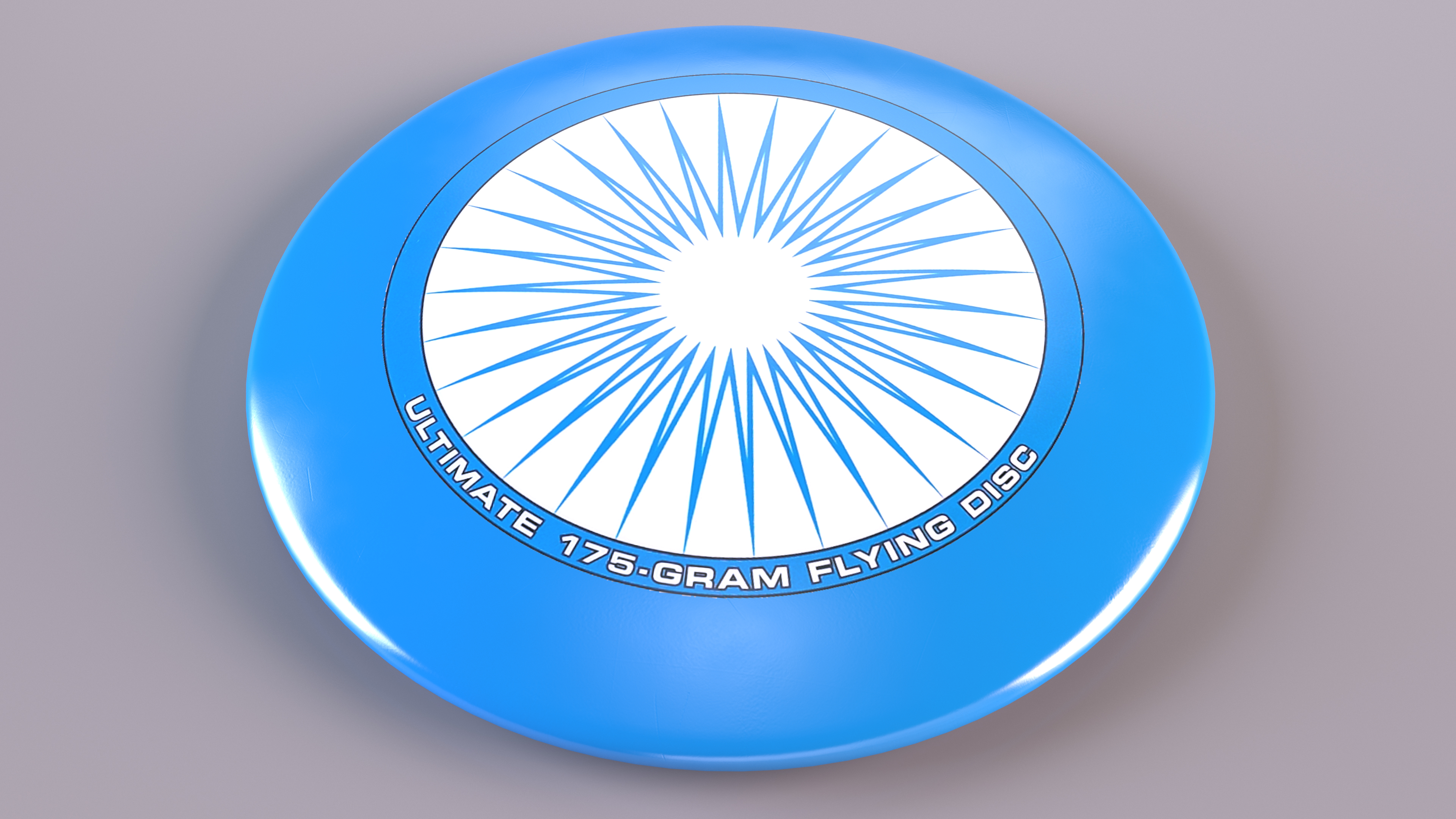 Plastic Flying Disc 3D model