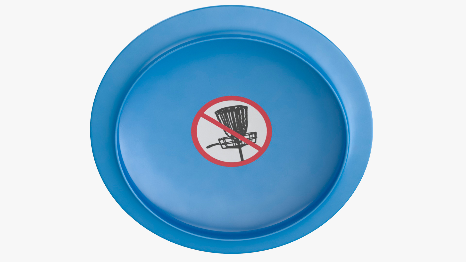 Plastic Flying Disc 3D model