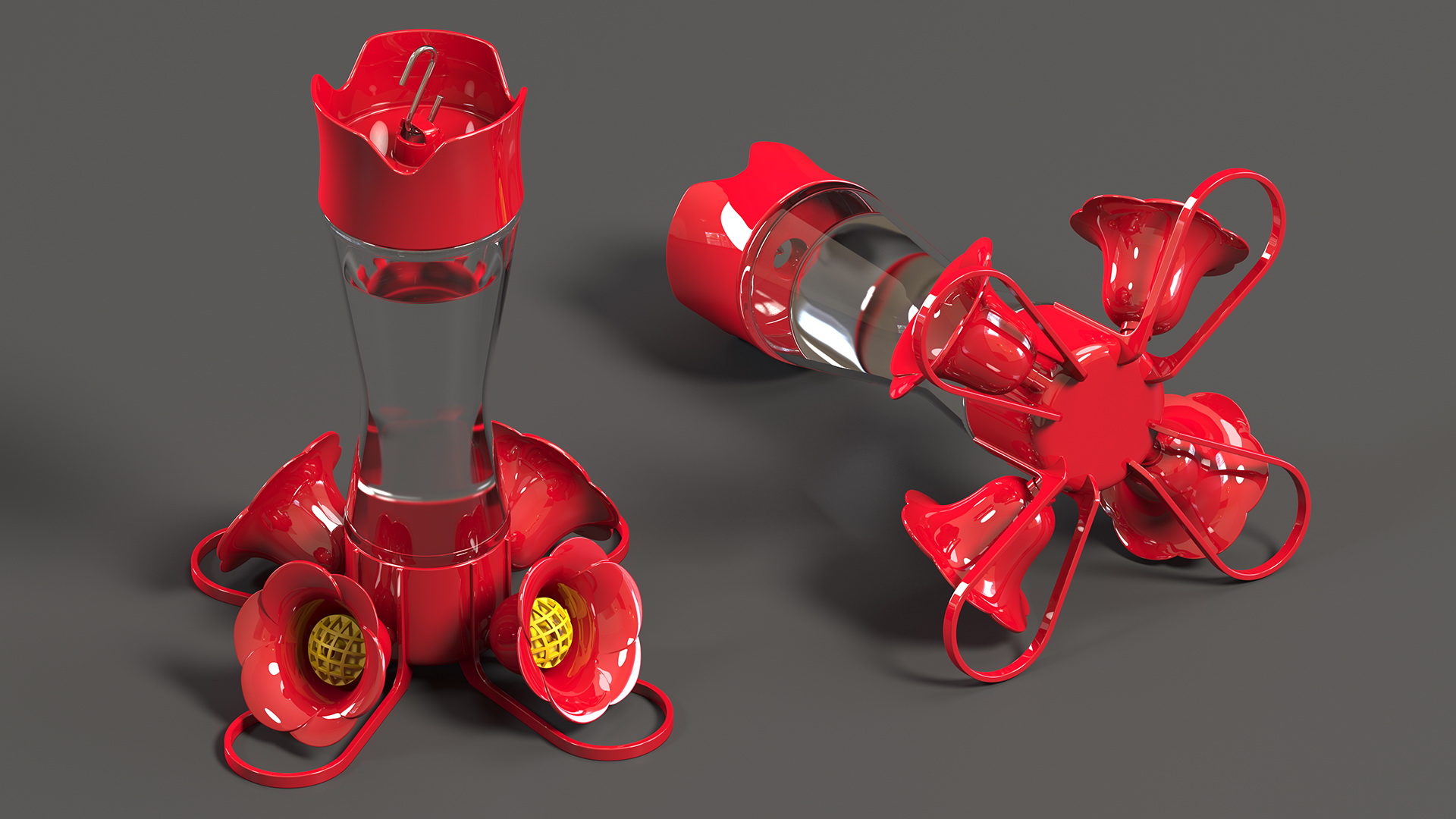 3D model Plastic Feeder for Hummingbird