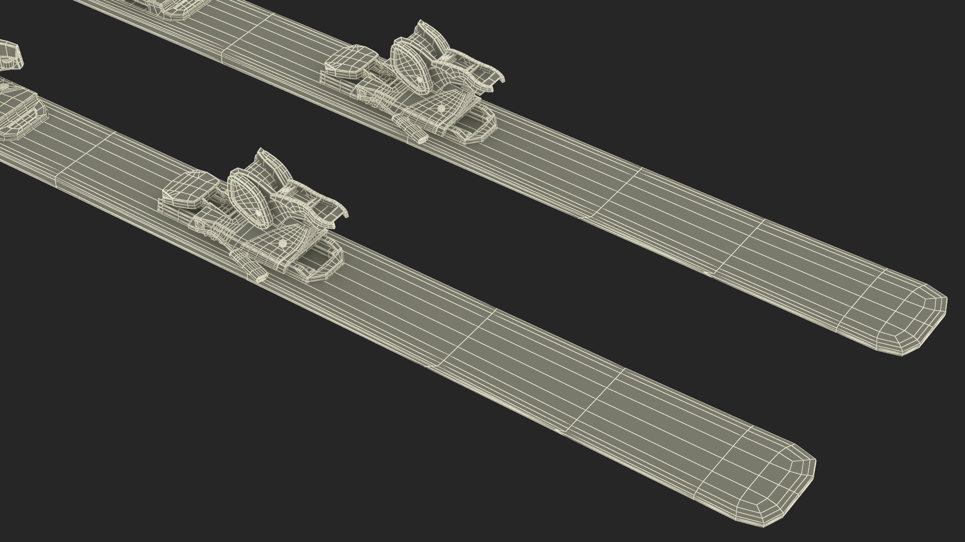 3D Snow Skis 2