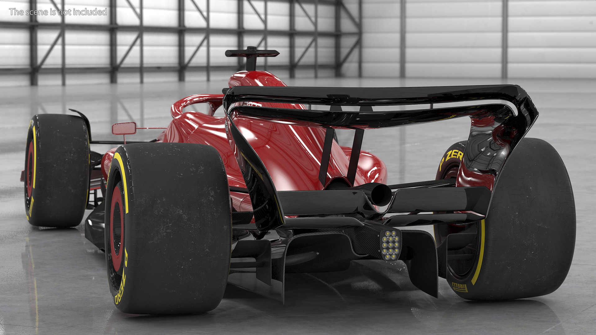 Formula 1 2022 Red Livery Rigged 3D