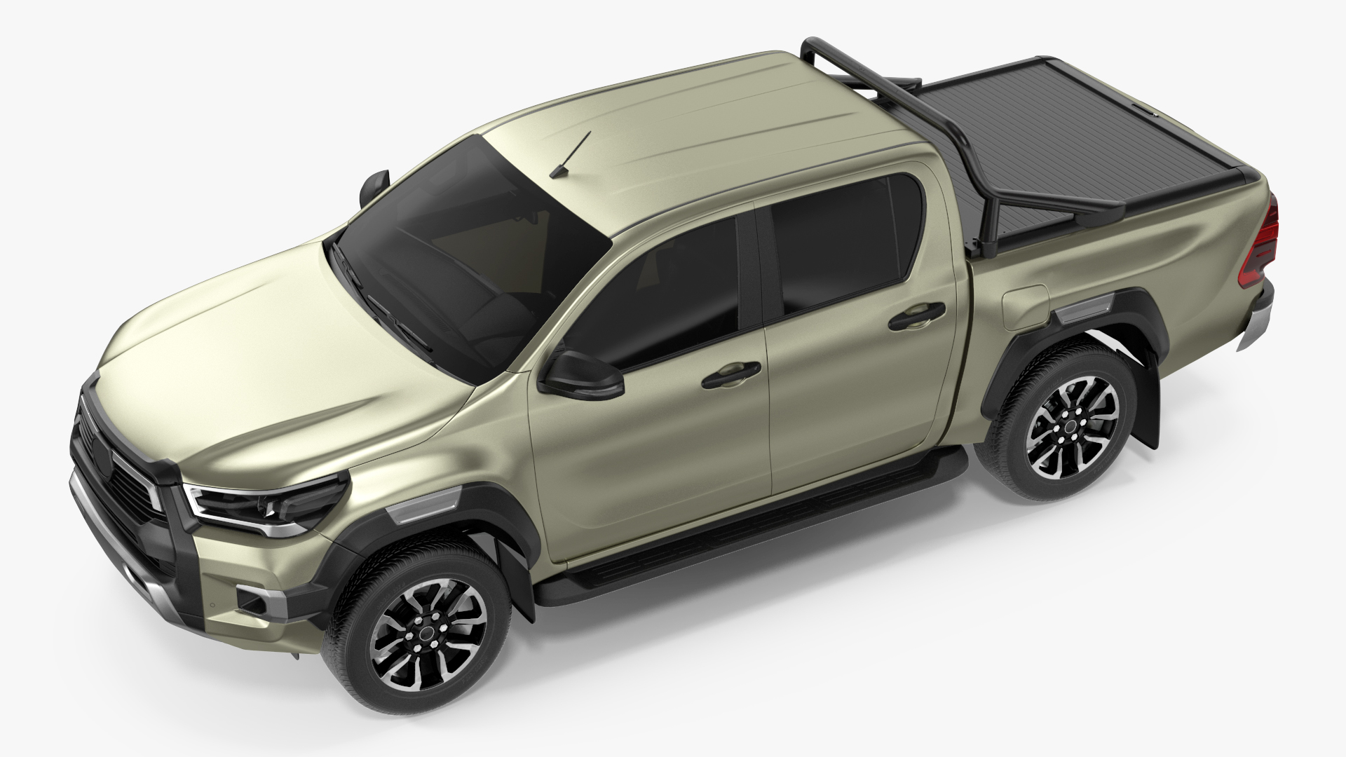 Mid Size Pickup Truck 2022 Simple Interior 3D