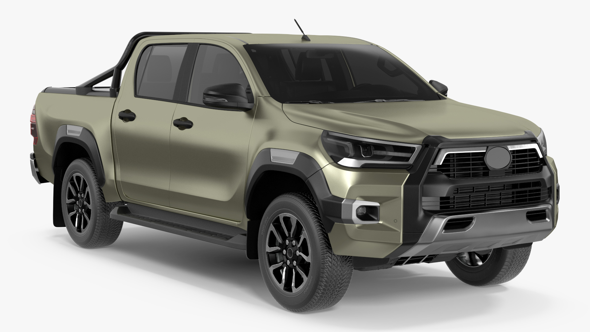 Mid Size Pickup Truck 2022 Simple Interior 3D