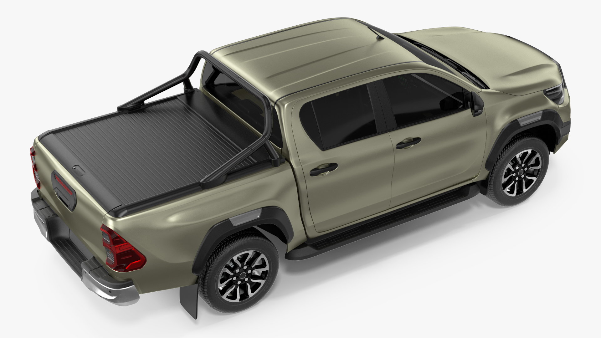 Mid Size Pickup Truck 2022 Simple Interior 3D