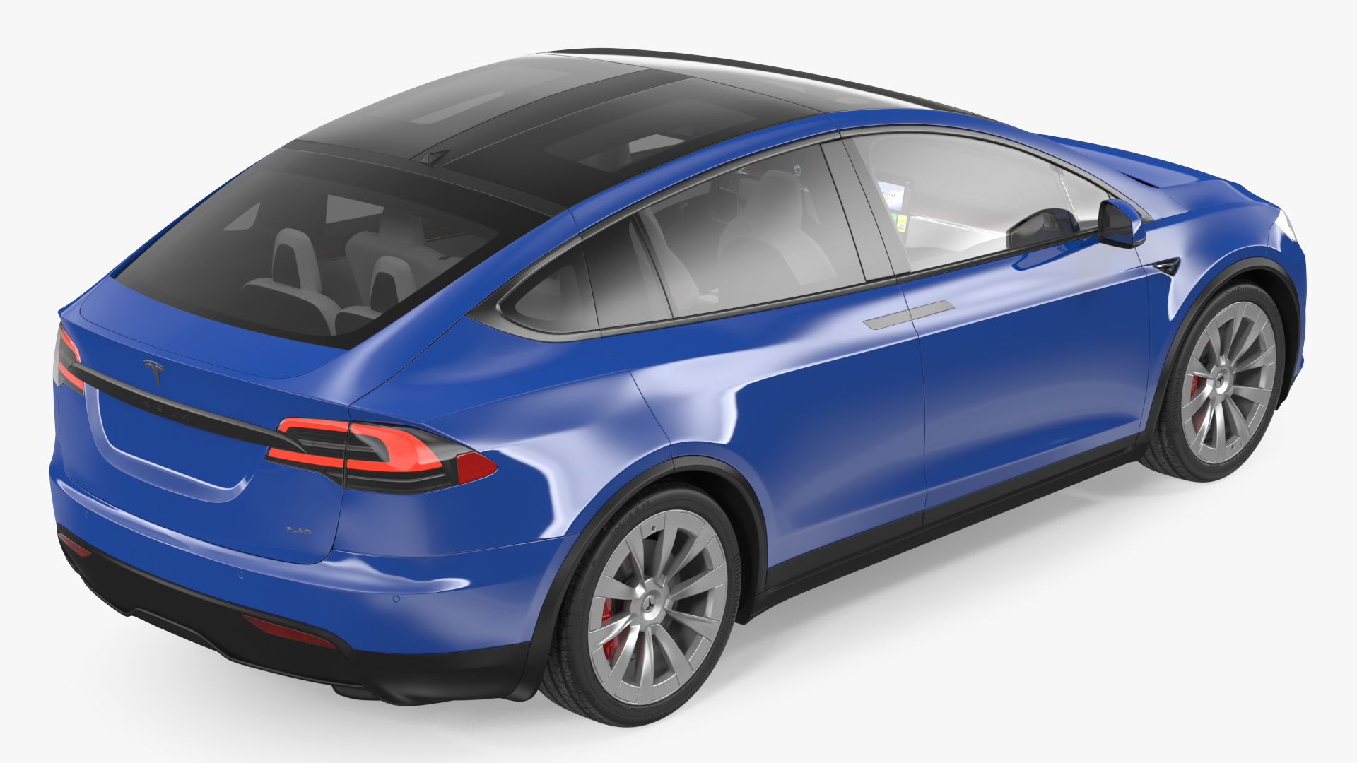 Tesla Model X Plaid 3D model