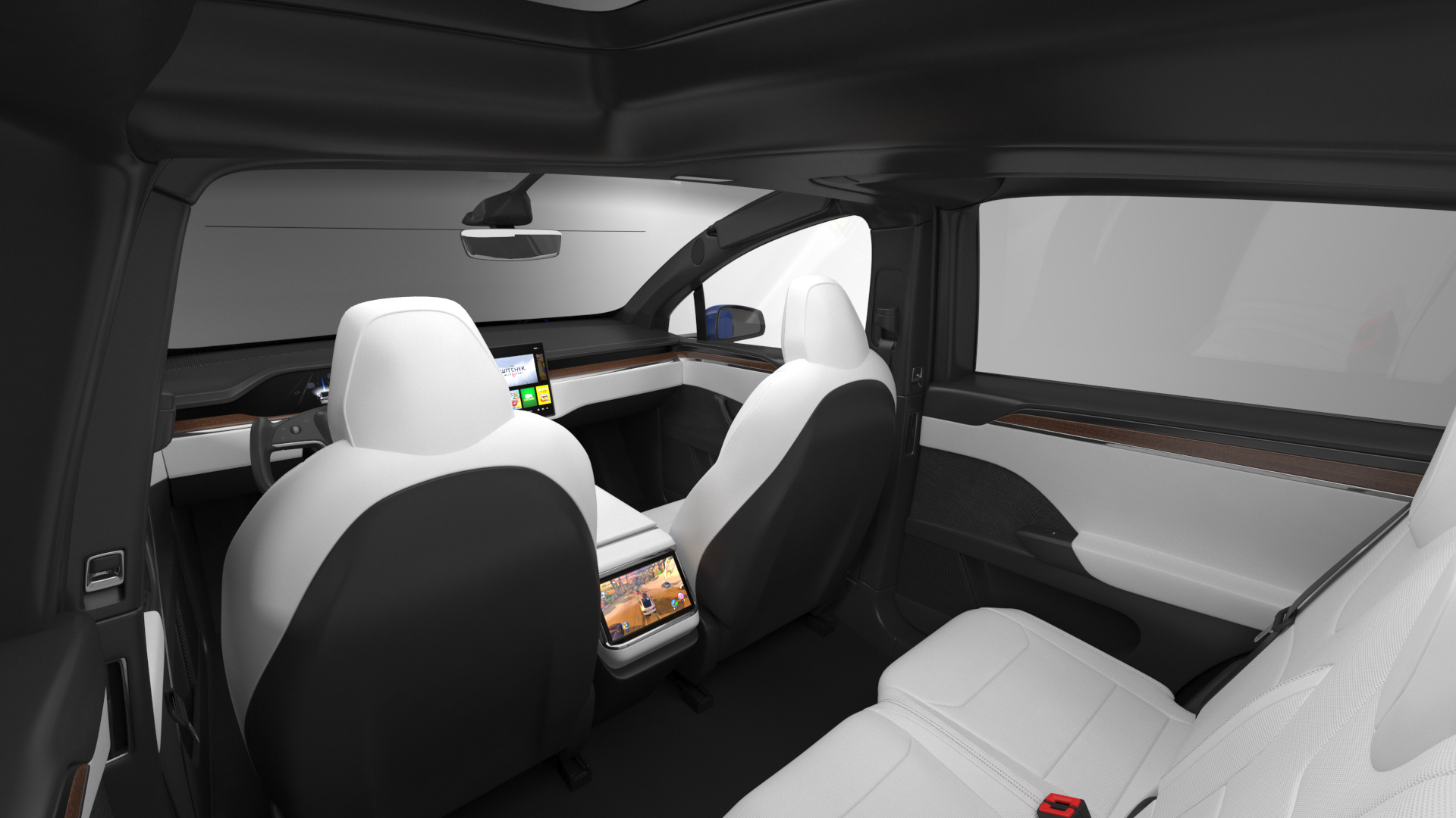 Tesla Model X Plaid 3D model