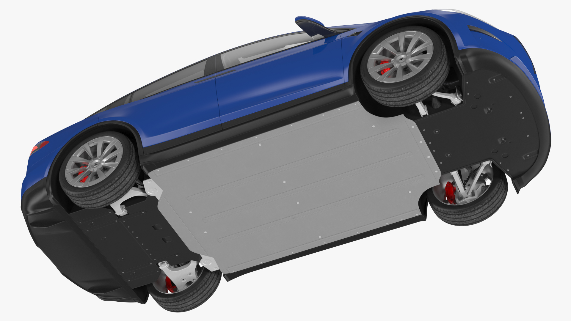 Tesla Model X Plaid 3D model