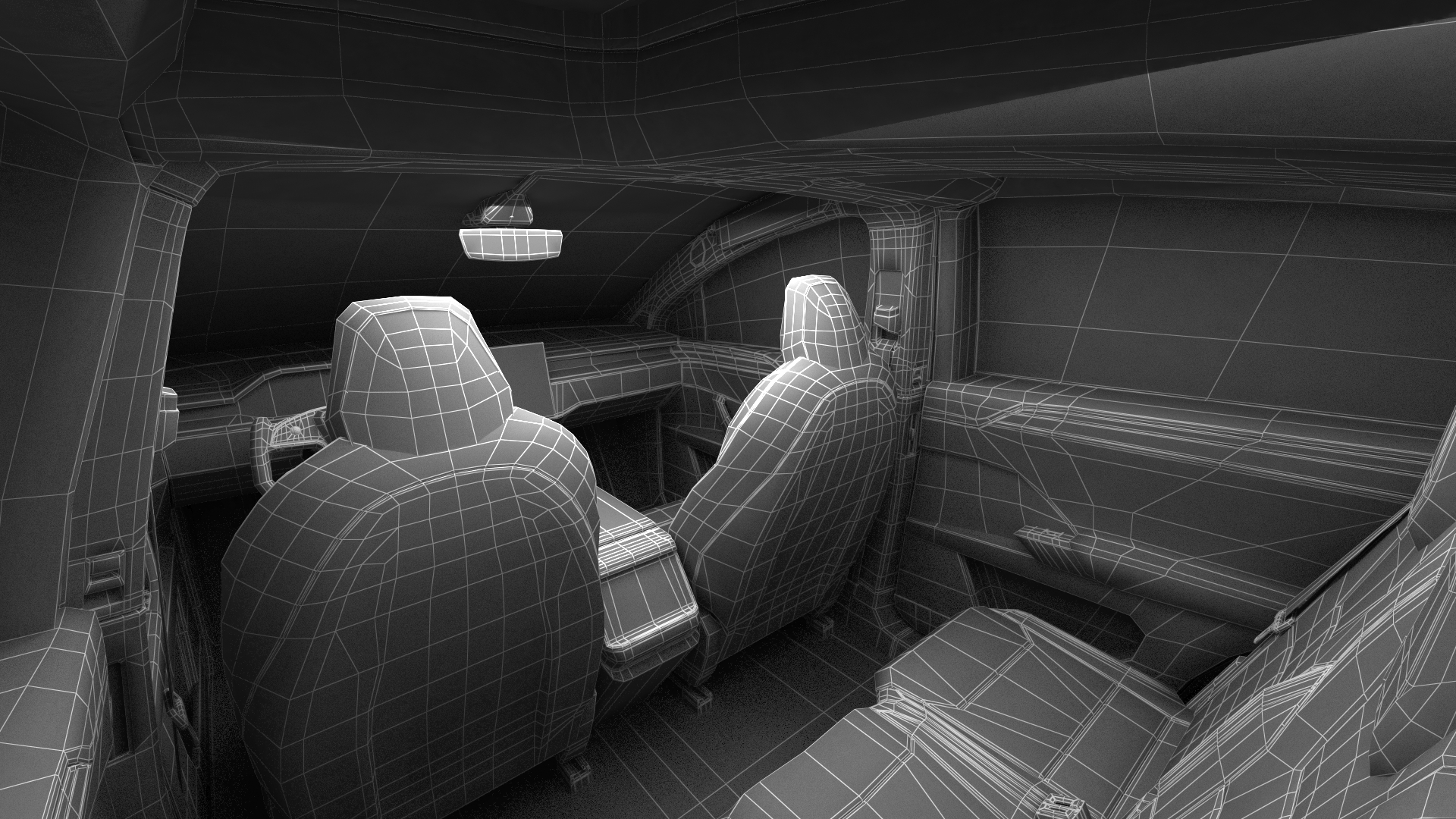 Tesla Model X Plaid 3D model