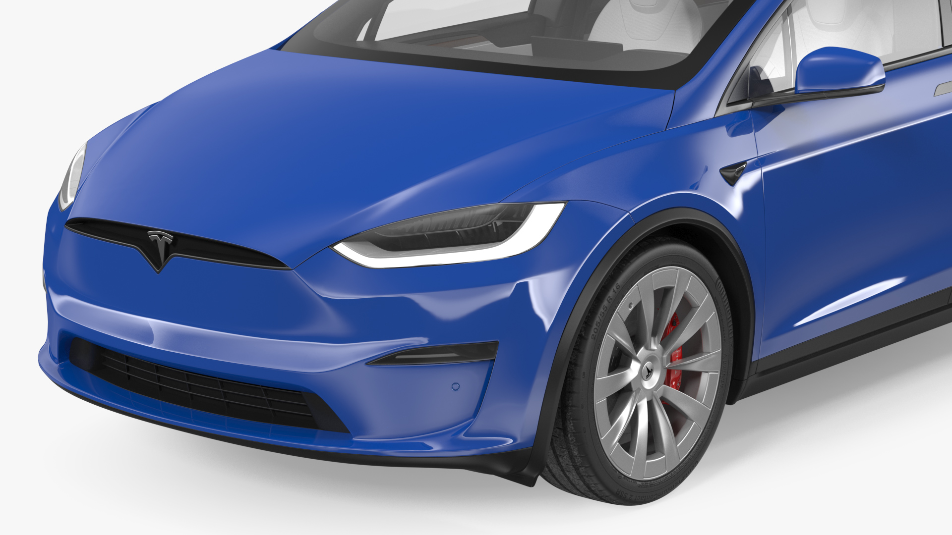 Tesla Model X Plaid 3D model