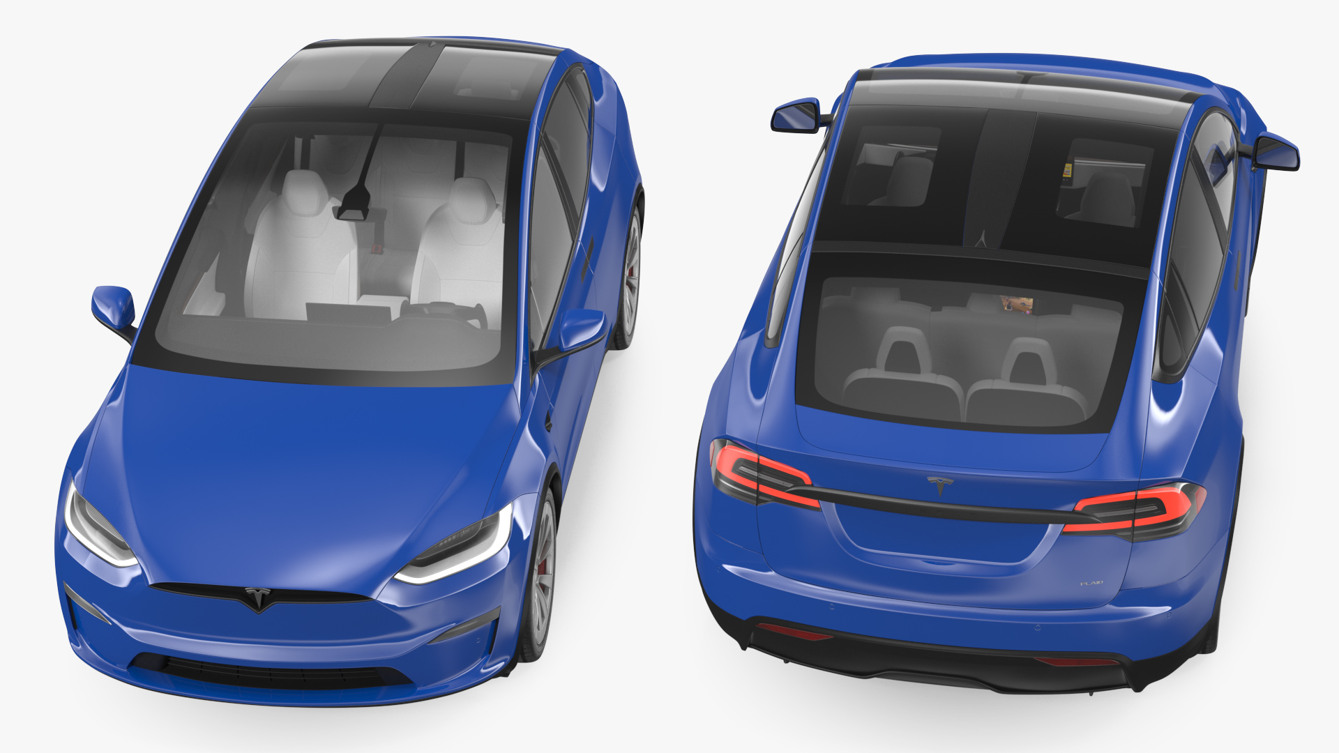 Tesla Model X Plaid 3D model