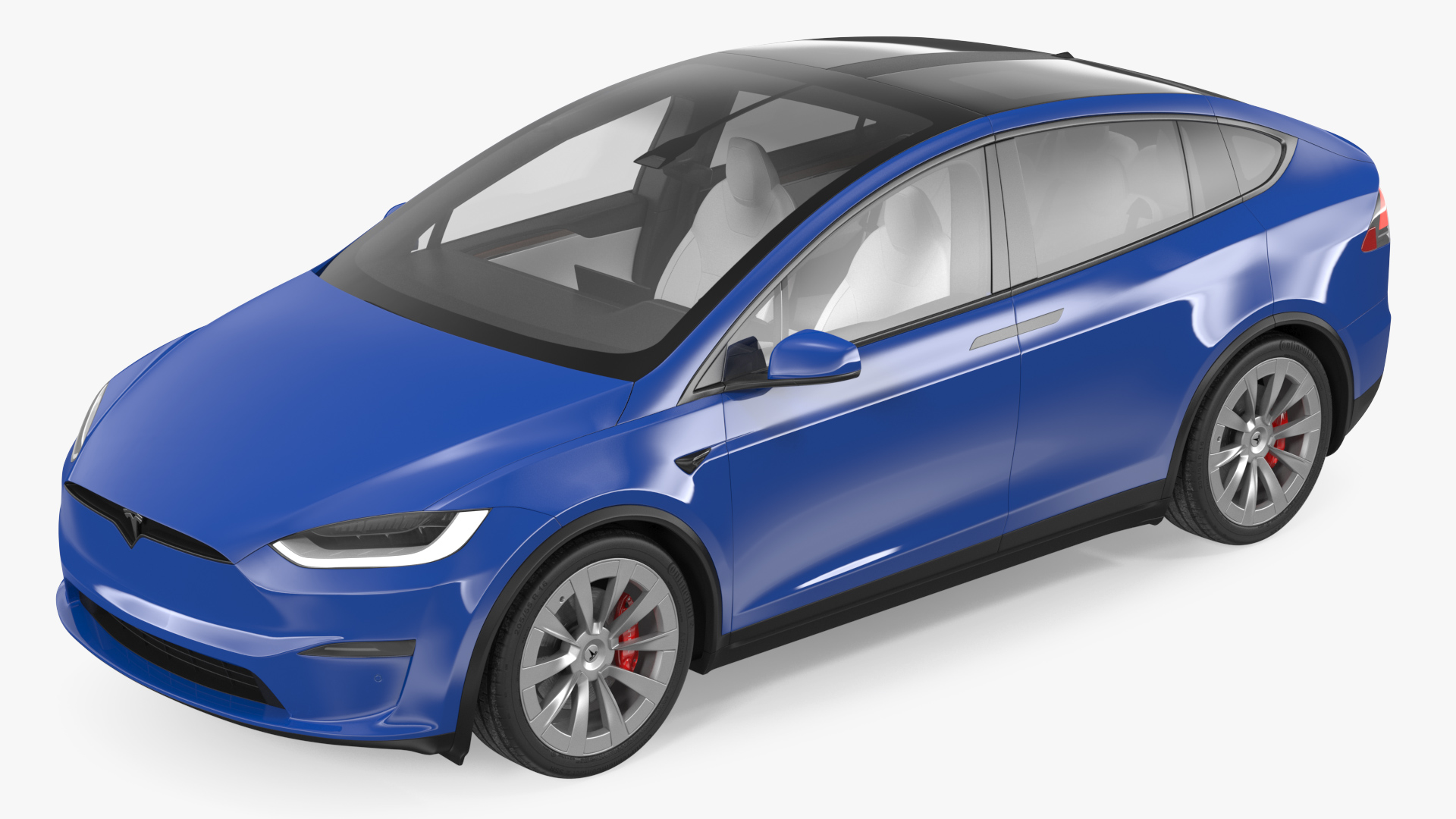 Tesla Model X Plaid 3D model