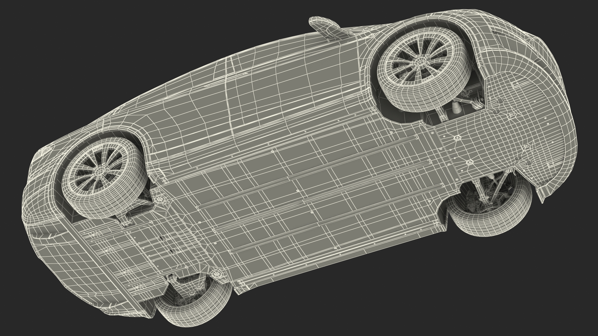 Tesla Model X Plaid 3D model