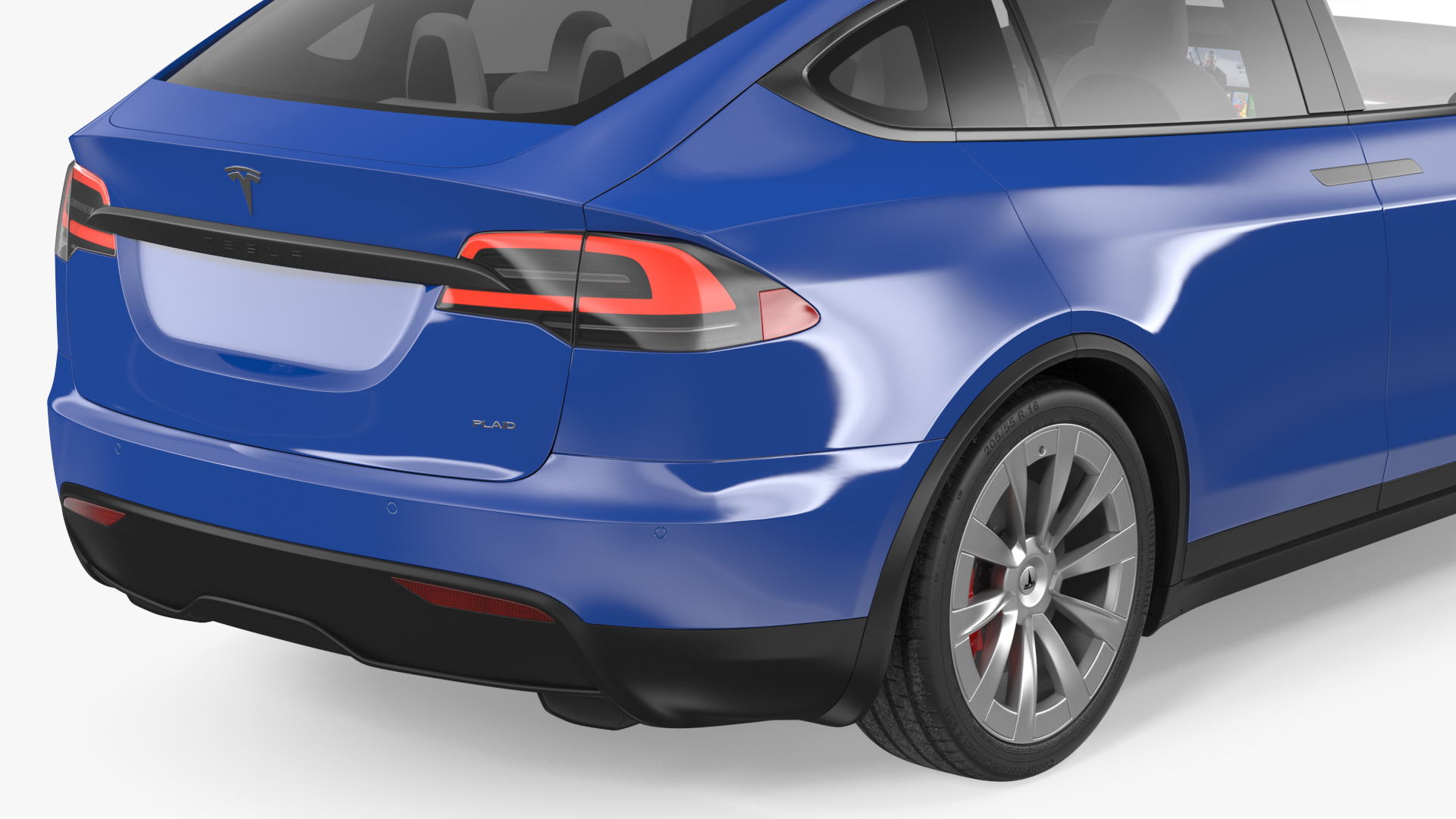 Tesla Model X Plaid 3D model