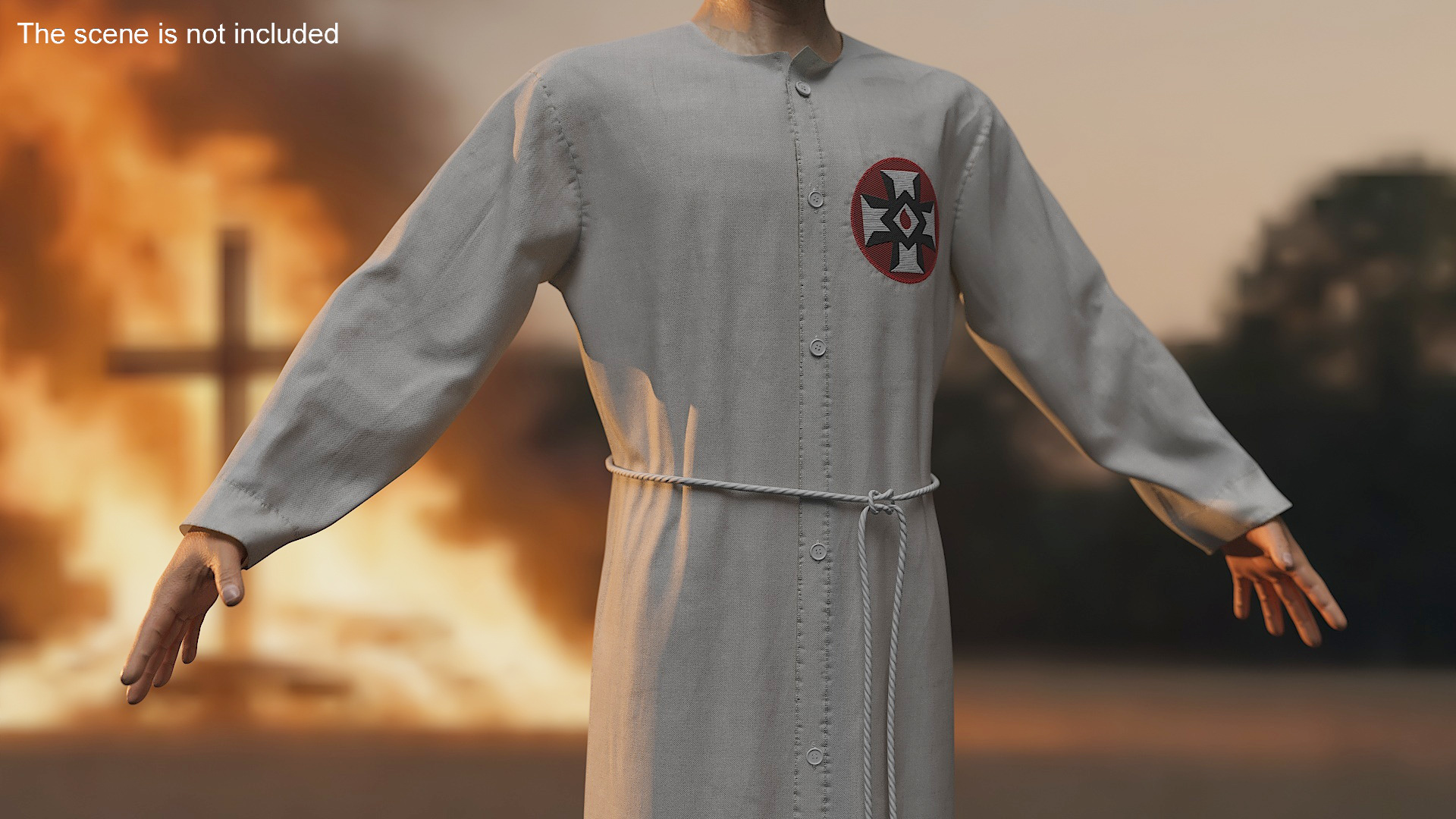 Mantle Ku Klux Klan 3D model