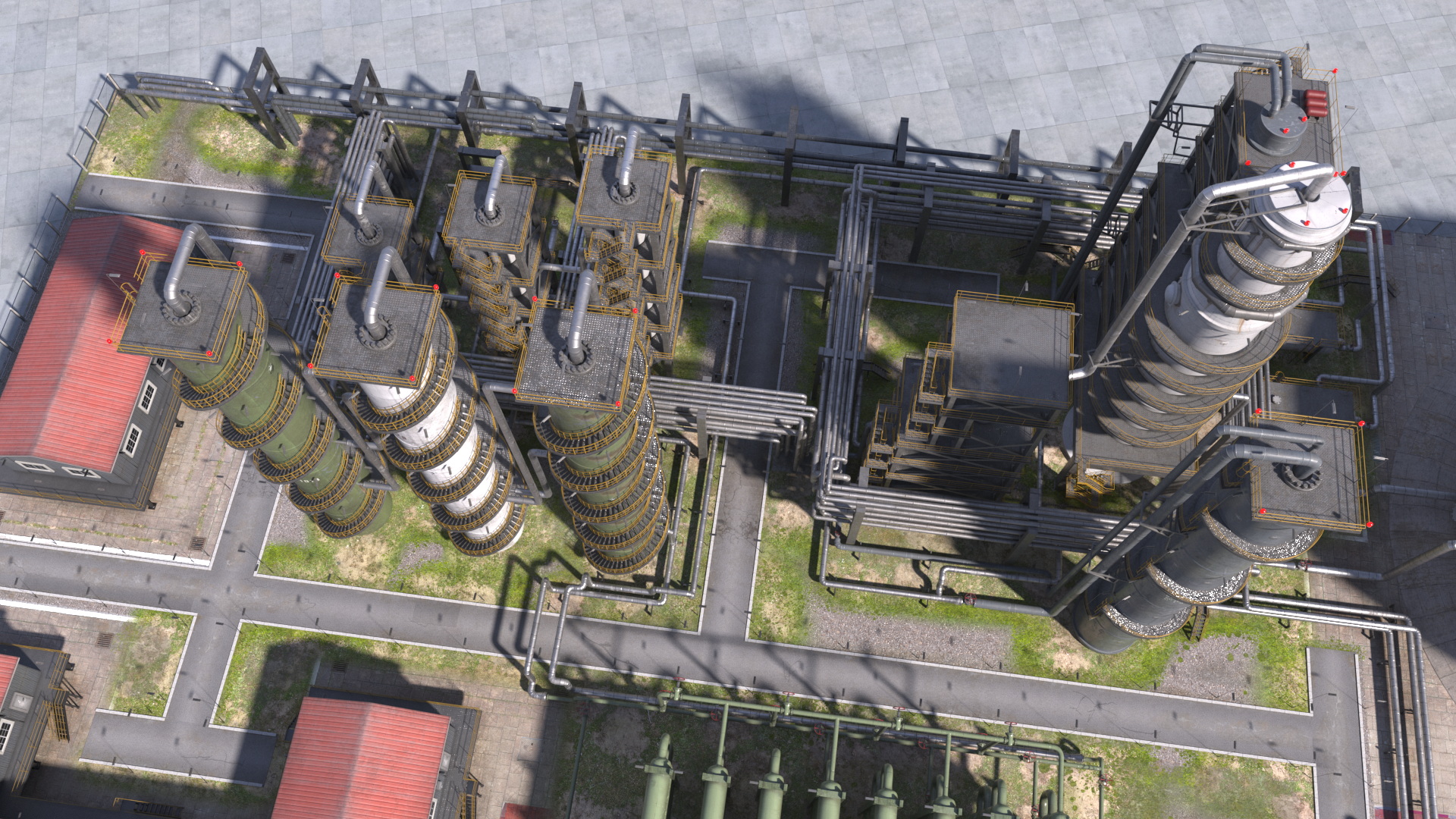 3D Fuel Refinery model