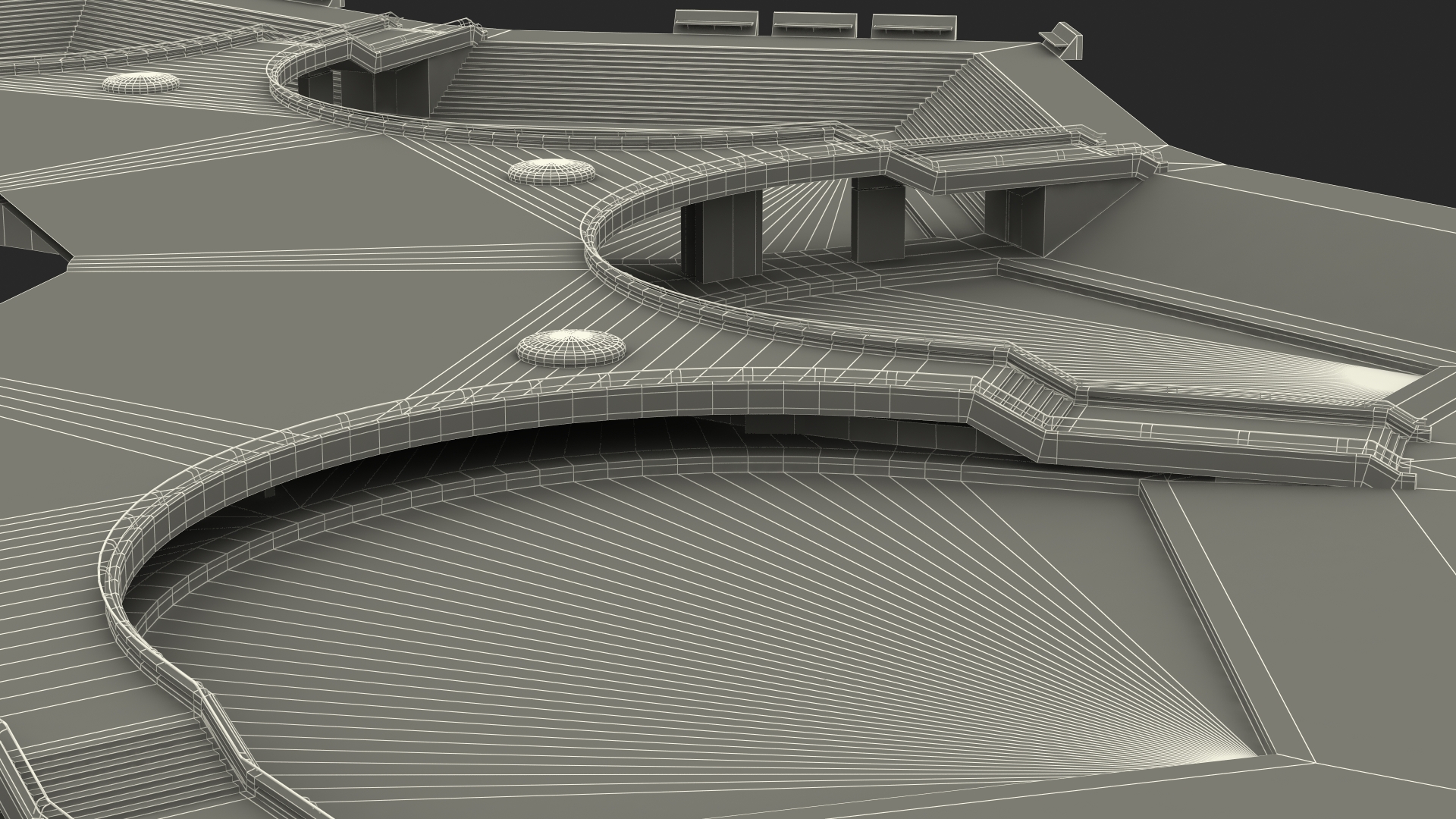 3D model Nine Ponds