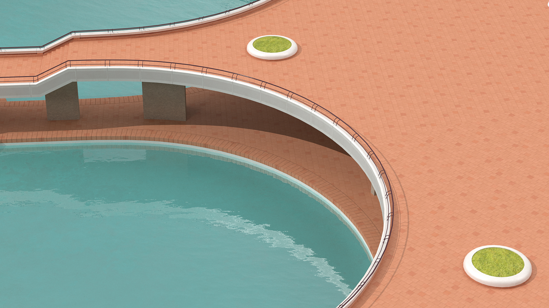 3D model Nine Ponds