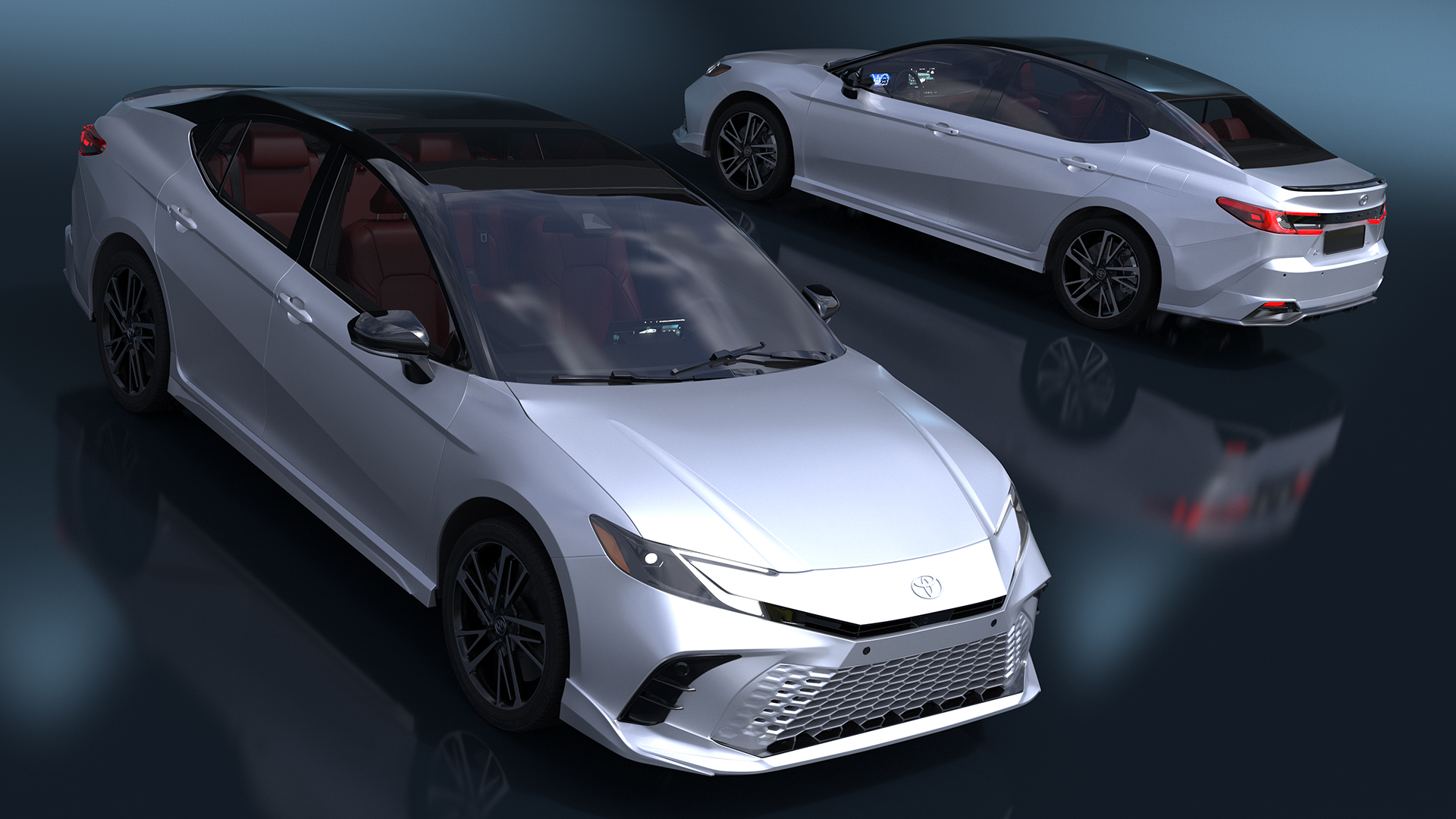 3D model 2025 Toyota Camry Ice Cap