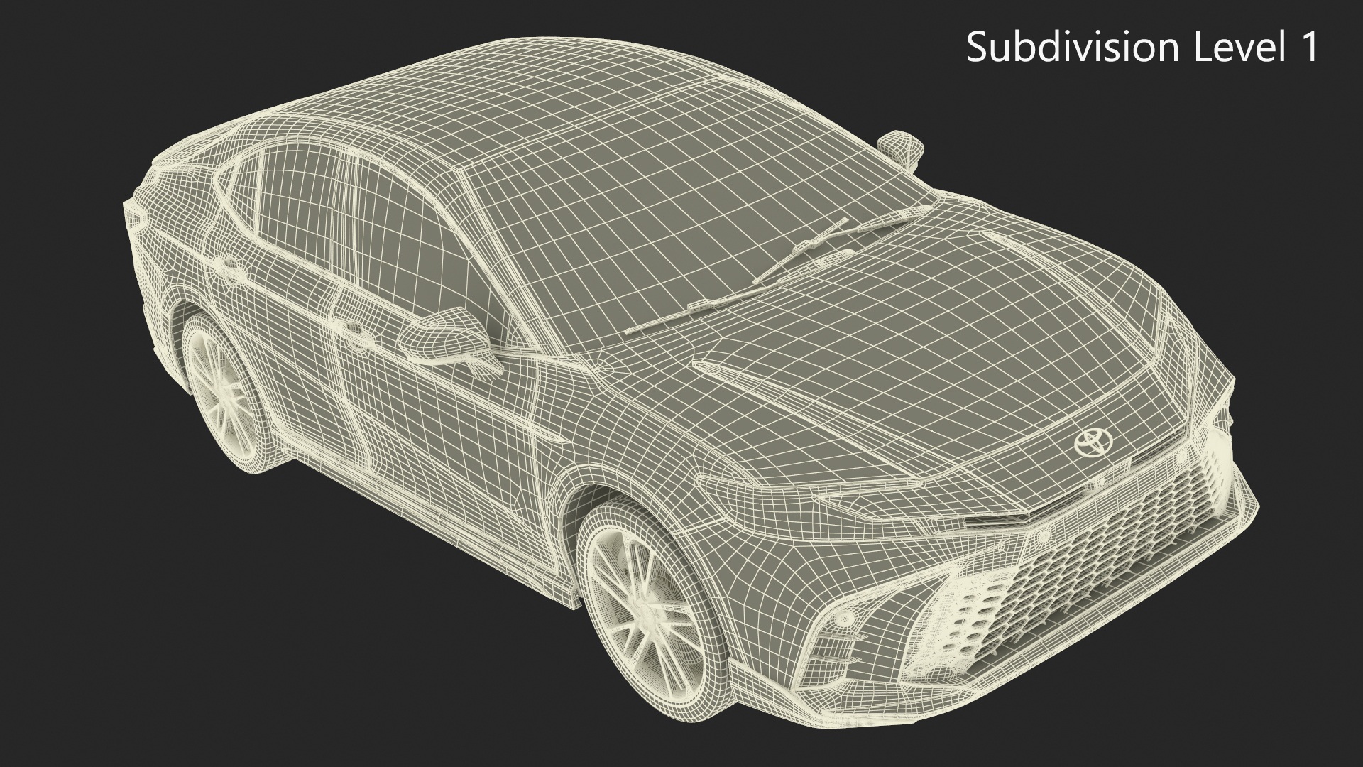 3D model 2025 Toyota Camry Ice Cap