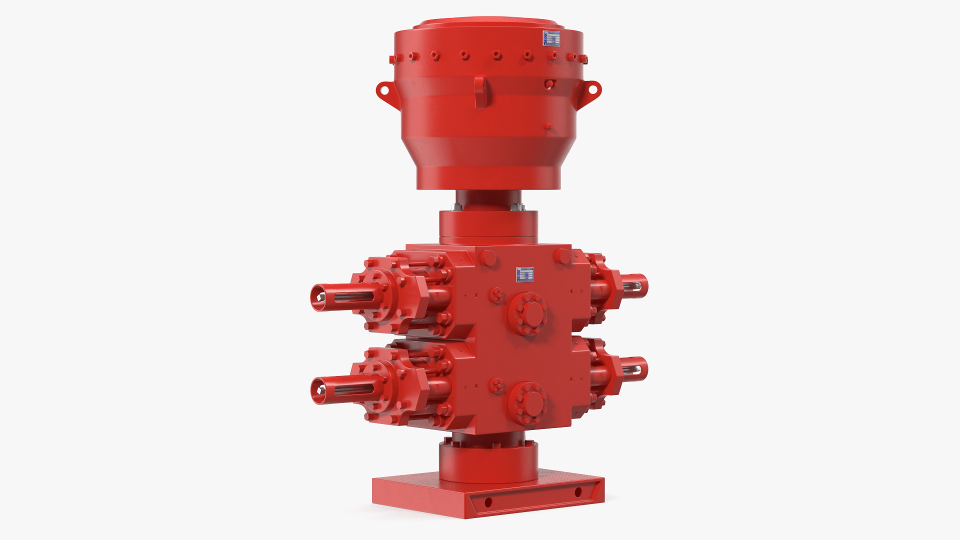 3D Cameron Annular Bop Blowout Preventer Red