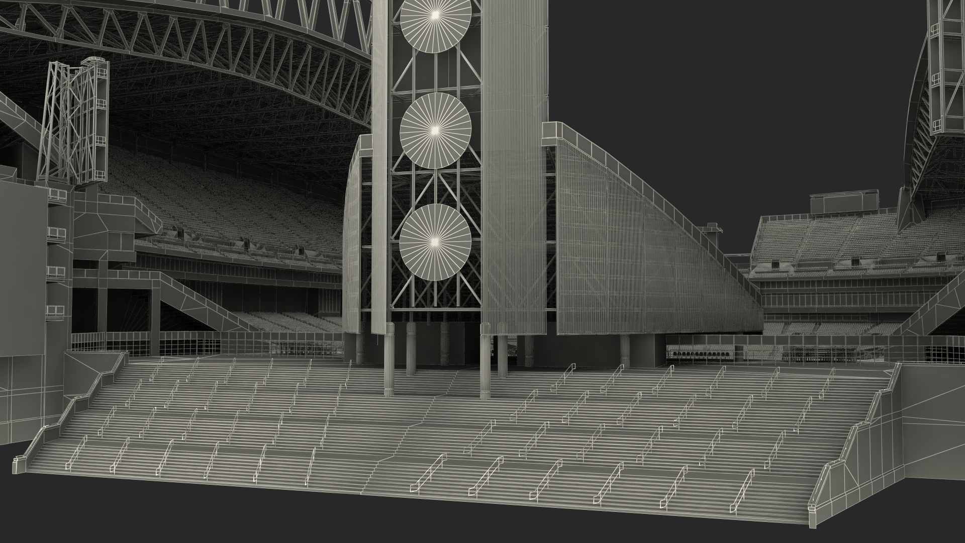 3D Multi Purpose Stadium