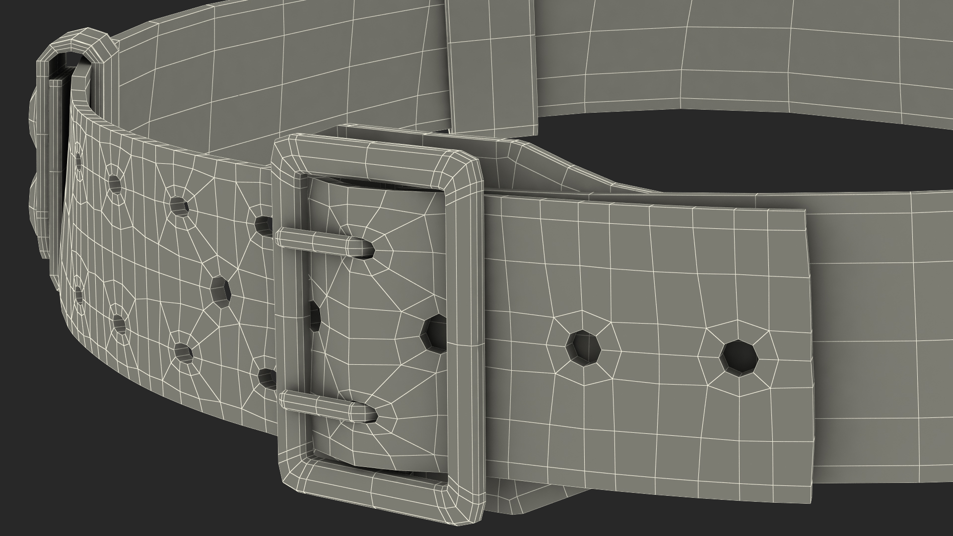 Duty Belt 3D model