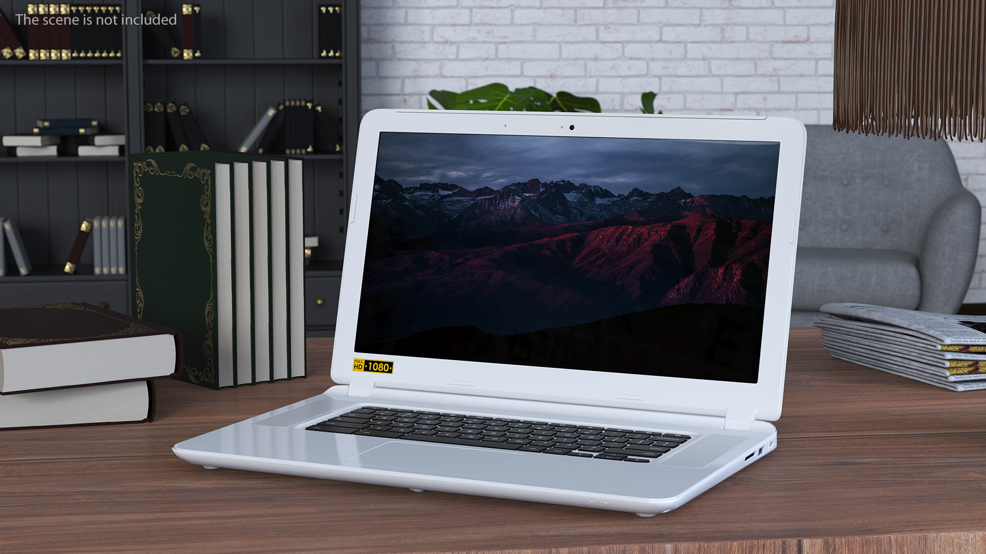 Common Laptop Computer 3D